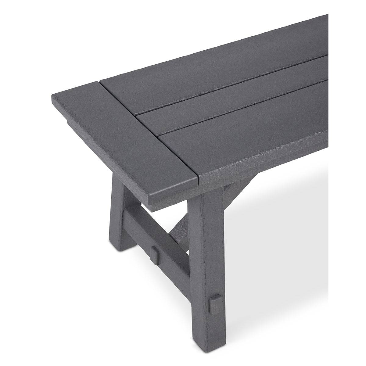 60" Farmhouse Backless Bench - Image 4