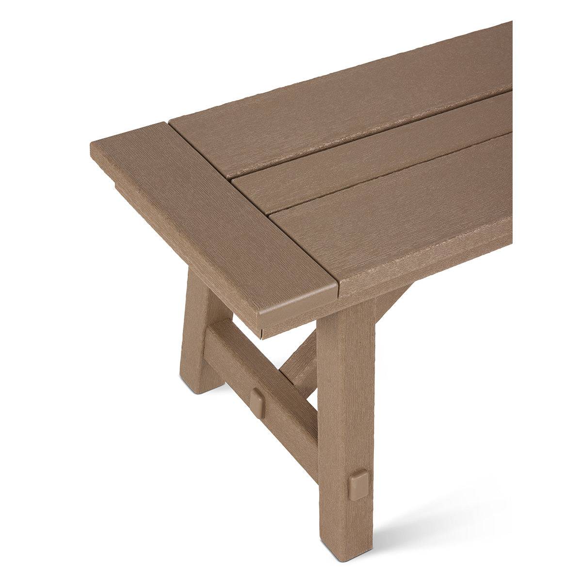 60" Farmhouse Backless Bench - Image 8