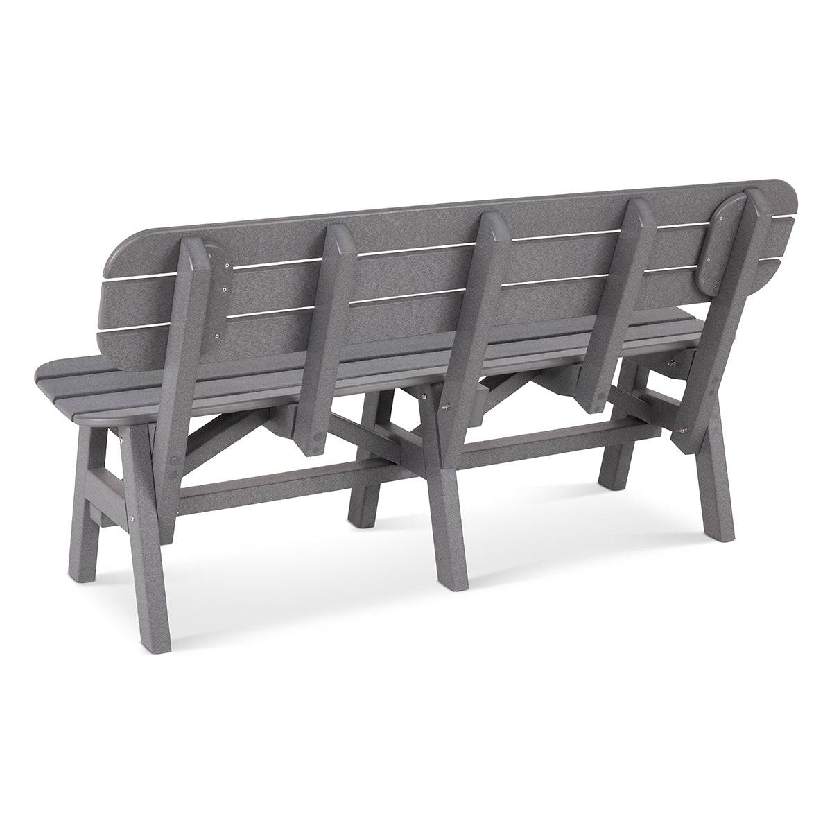 60" Portsmouth Bench - Charcoal - Image 4