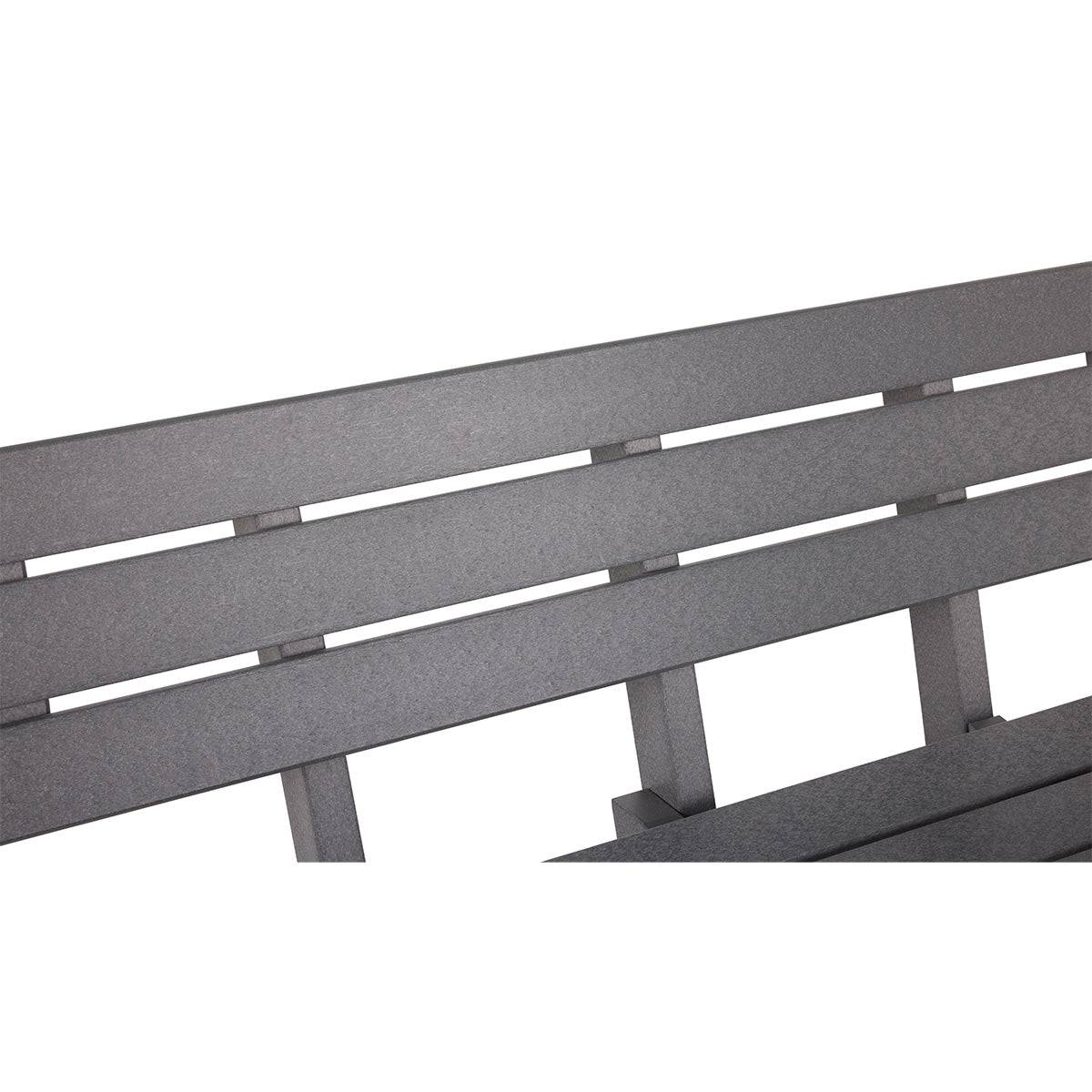 60" Portsmouth Bench - Charcoal - Image 5