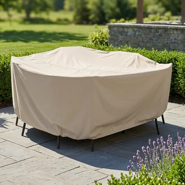 60" Round Complete Set Cover W/ Ties