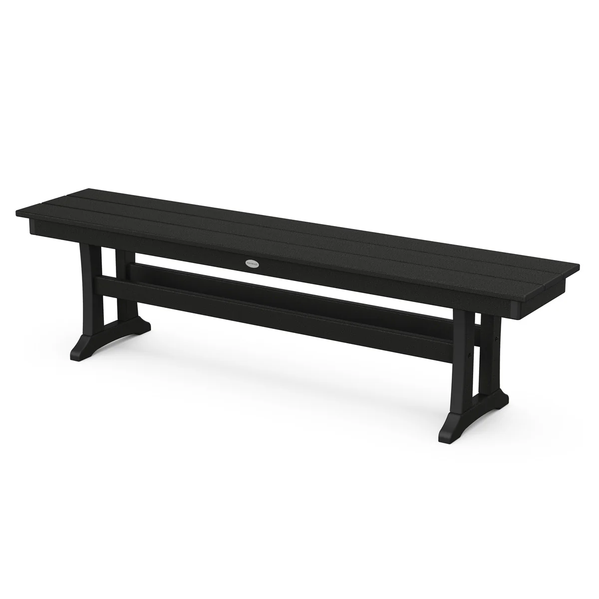 65" Farmhouse Trestle Bench - Image 3