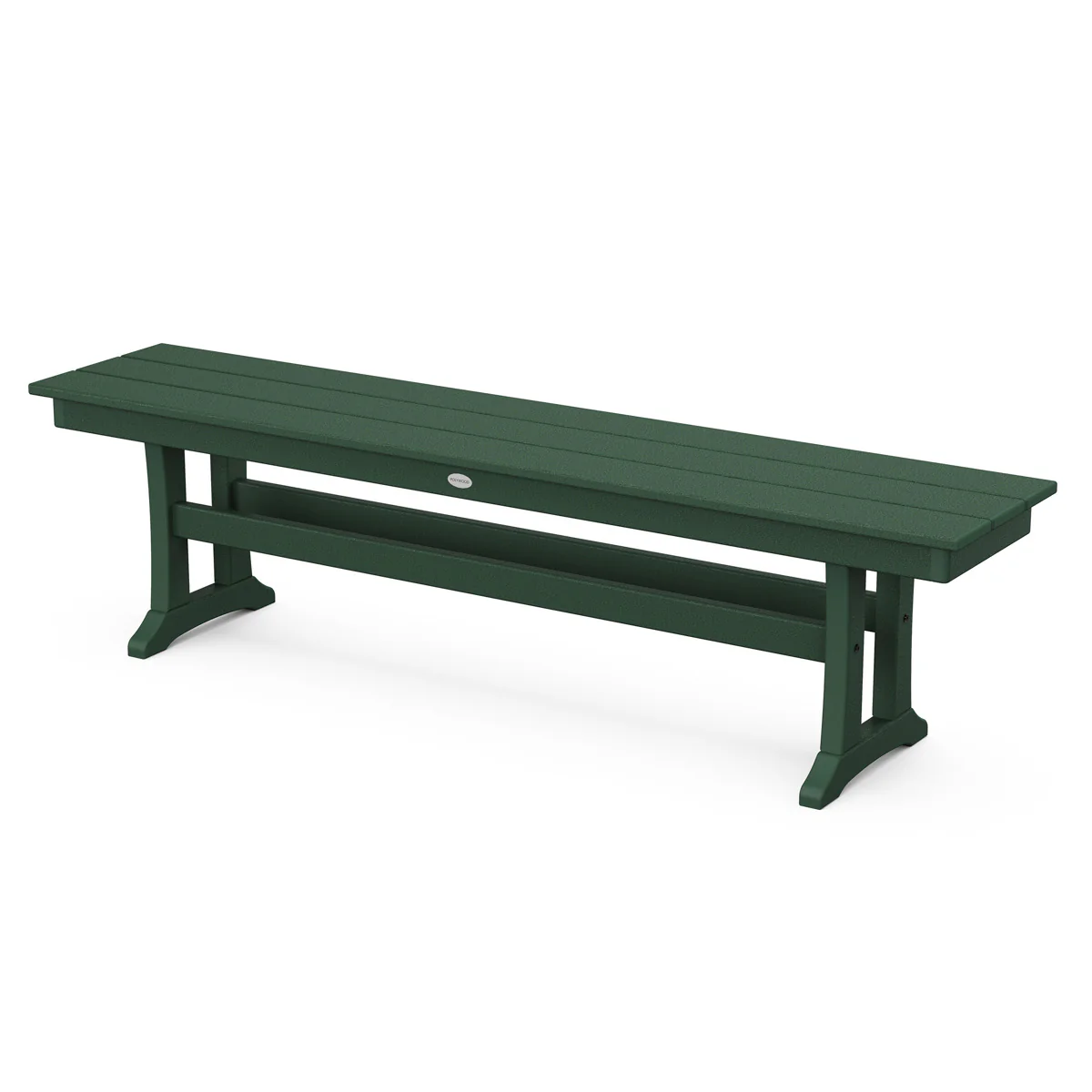 65" Farmhouse Trestle Bench - Image 6