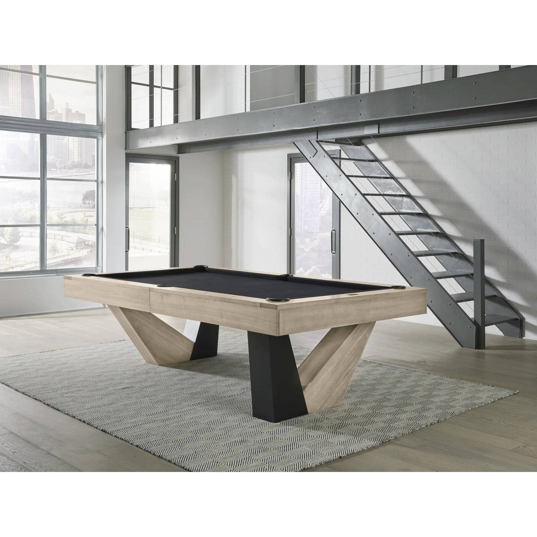 8’ American Heritage Annex Pool Table - Natural Ash - Image 4