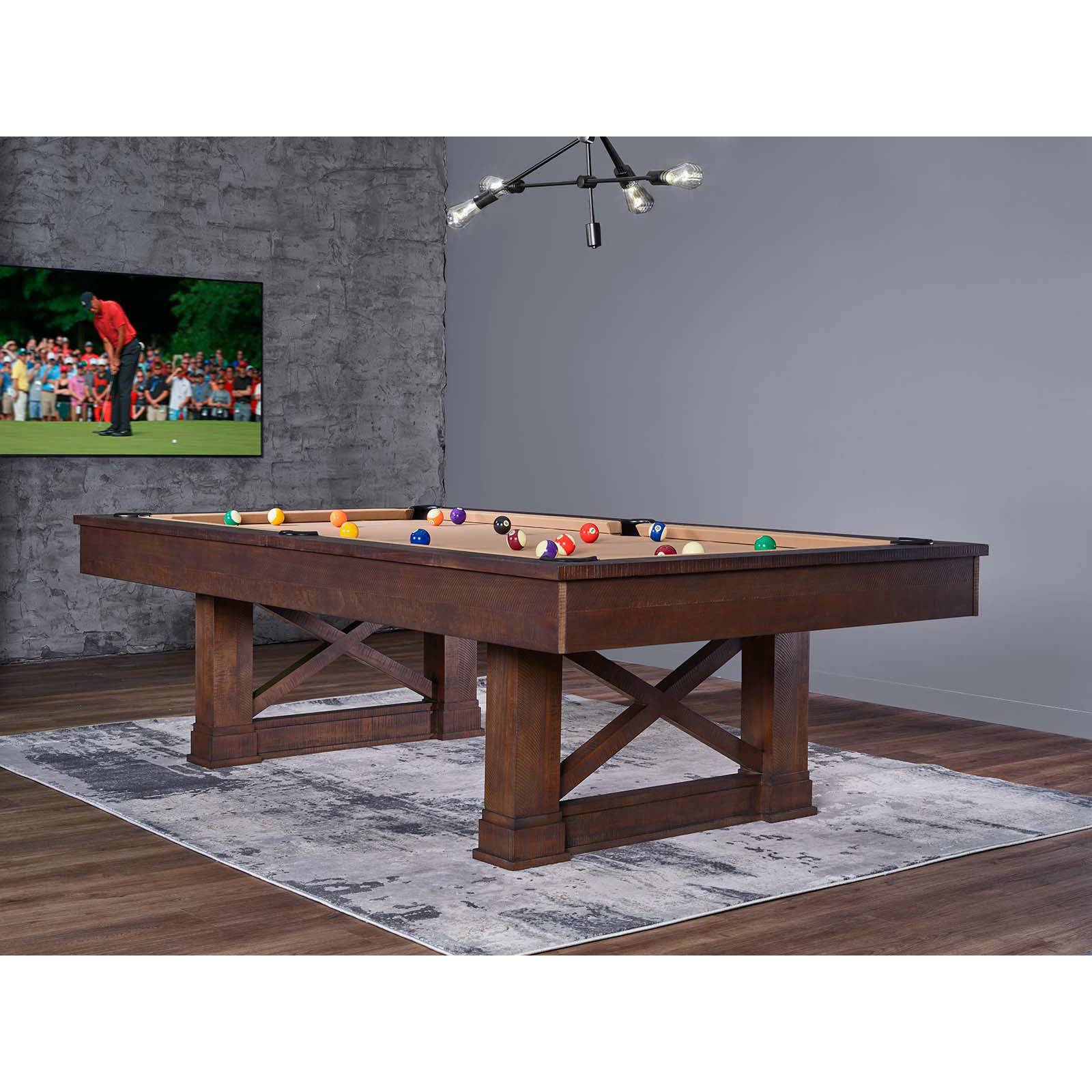 8' American Heritage Farmhouse Pool Table - Image 5