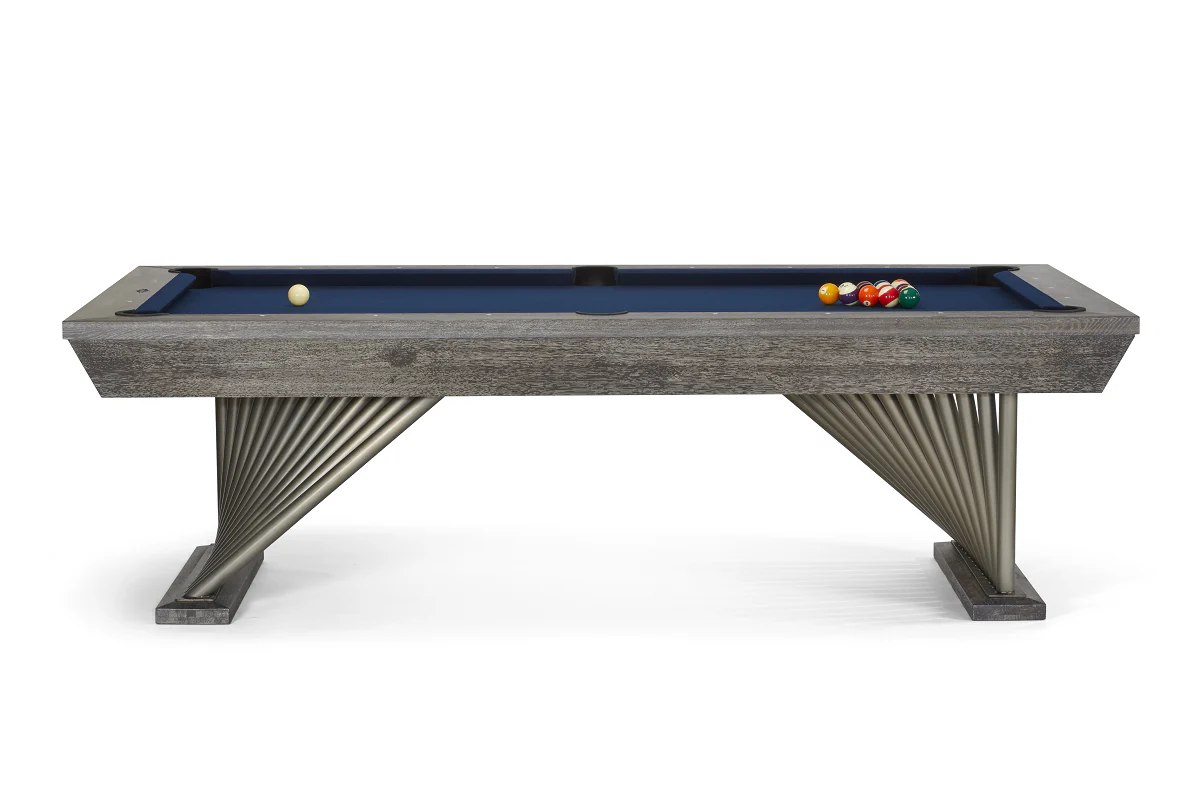 8' Brunswick Brescia Pool Table - Dark Charcoal - Image 2