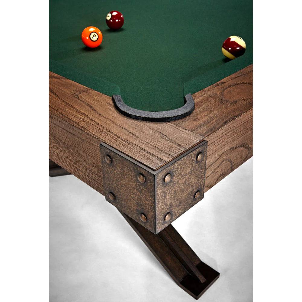 8' Brunswick Dameron Pool Table - Nutmeg - Image 5