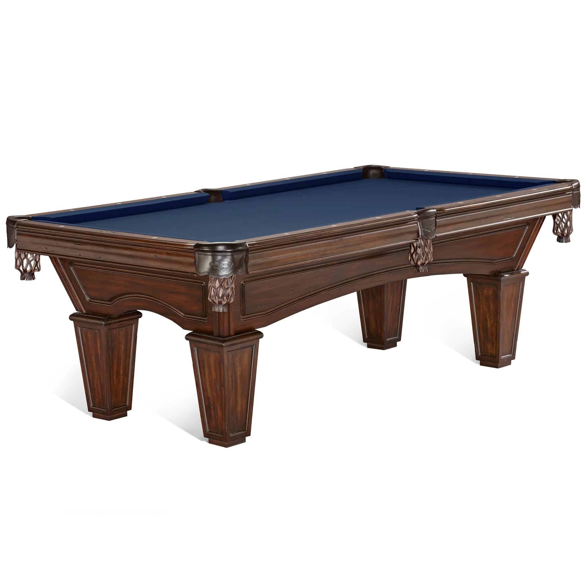 8' Brunswick Glenwood Pool Table W/ Tapered Legs - Tuscana