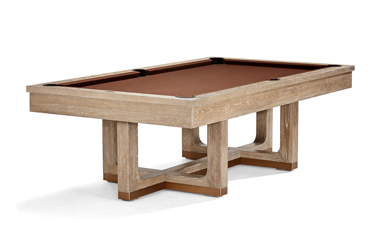 8' Brunswick Matanza Pool Table - Sandwashed