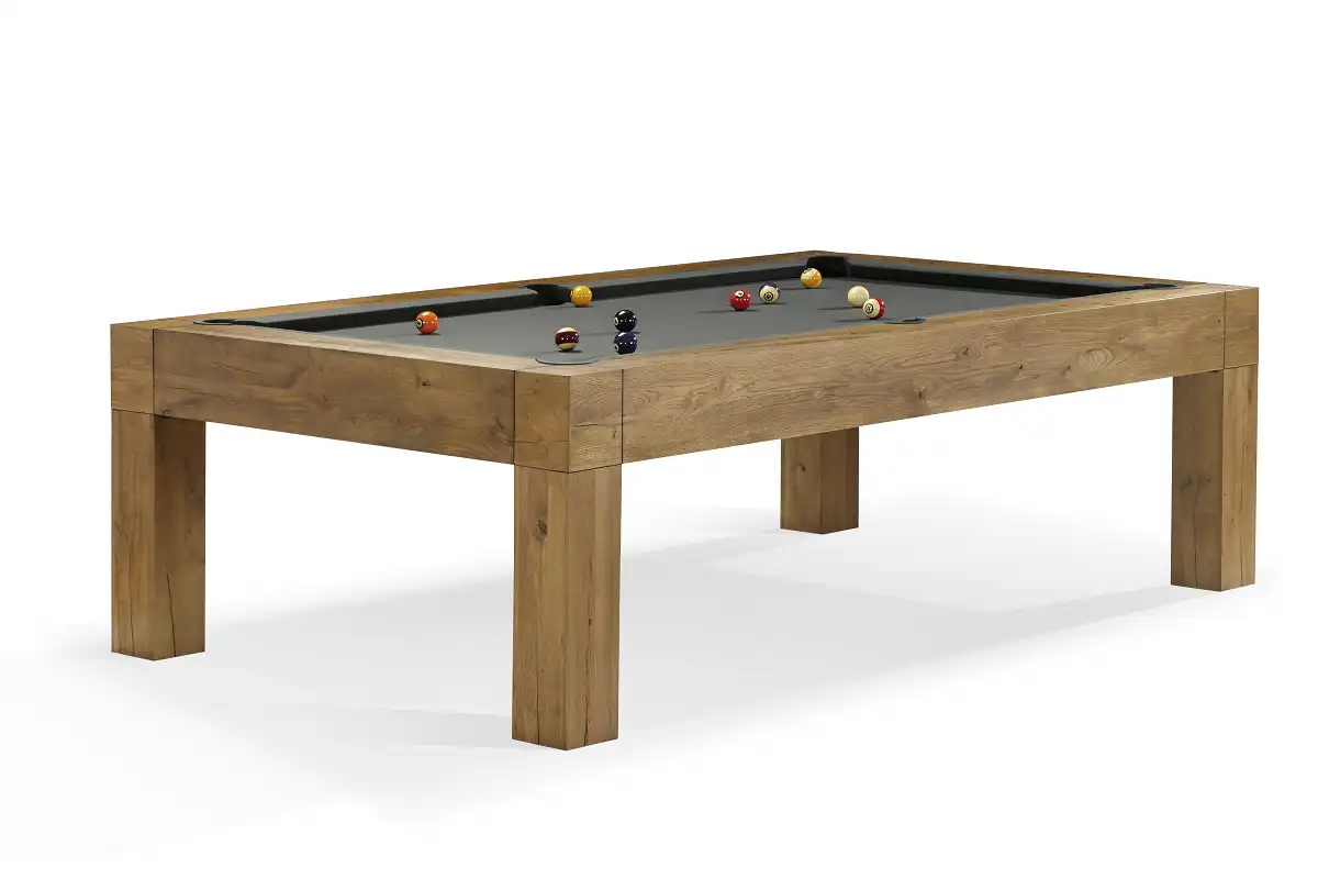 8' Brunswick Parsons Pool Table - Natural Dry Oak - Image 2