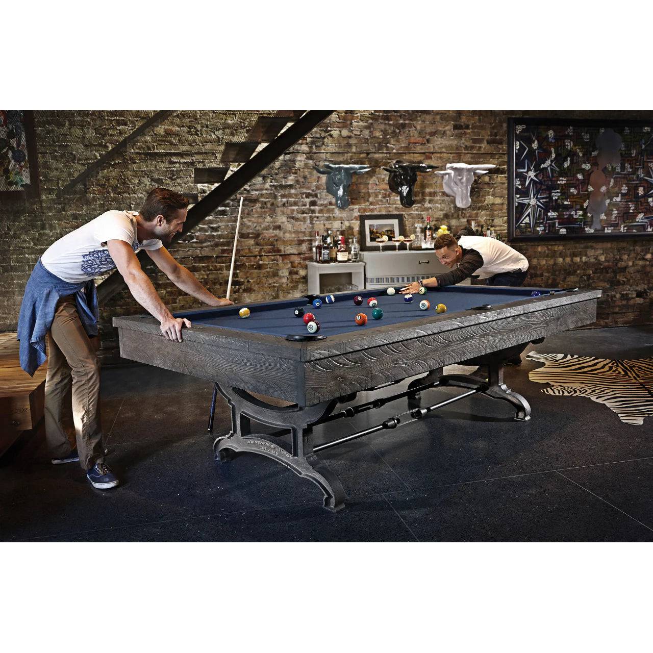 9' Brunswick Birmingham Pool Table - Charcoal - Image 5