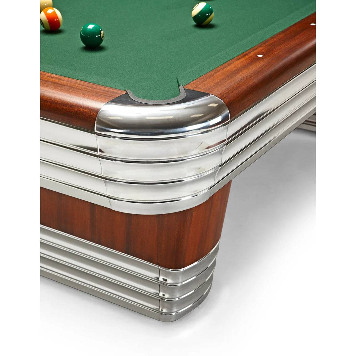 8' Brunswick Centennial Pool Table W/ Drop Pockets - Rosewood - Image 4