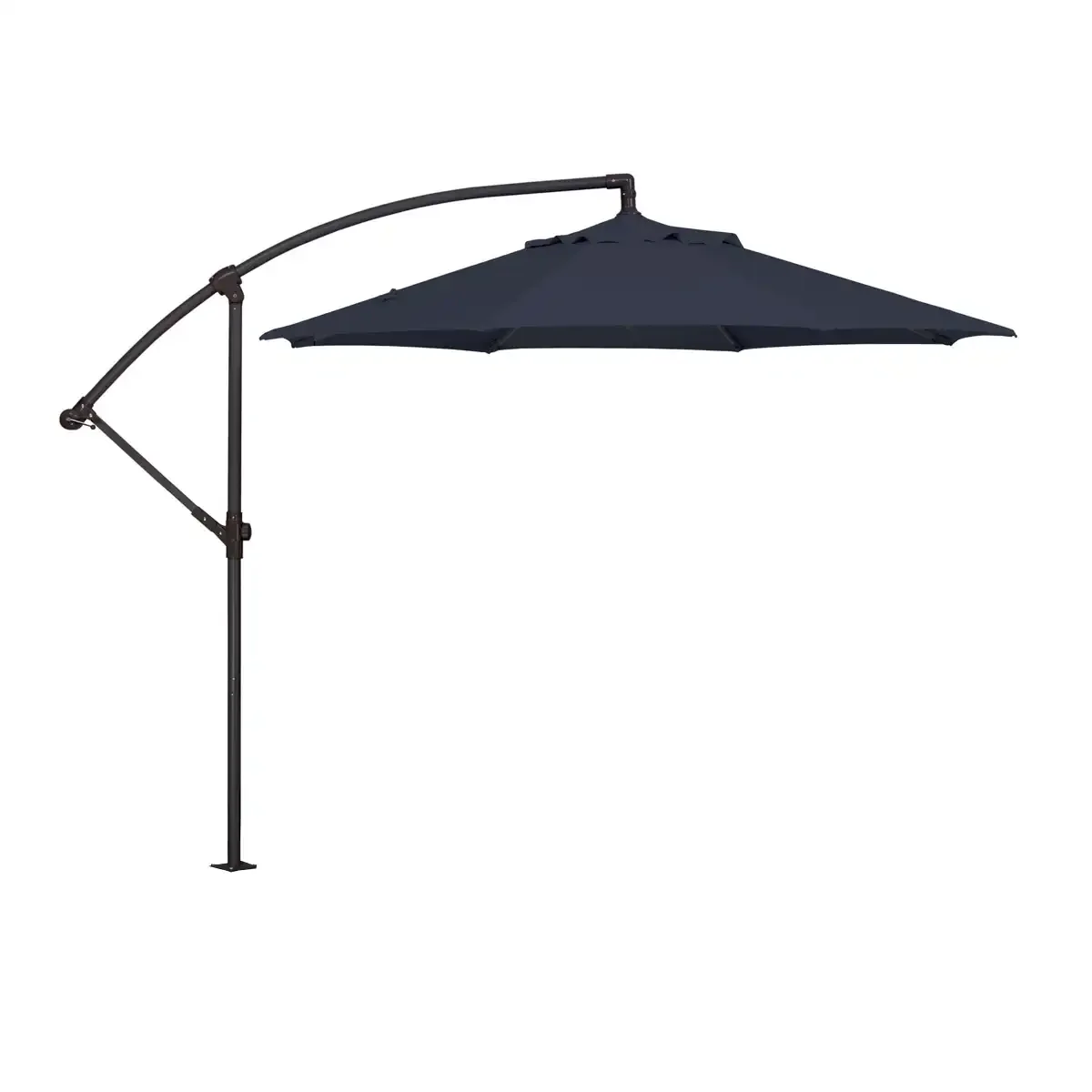 9' Classic Octagon Non-Tilt Cantilever Umbrella - Navy - Image 3