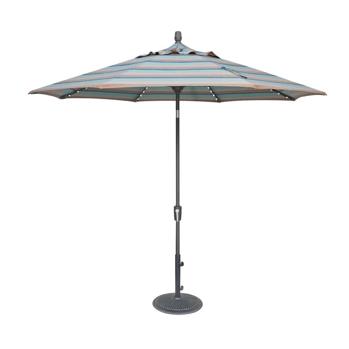 9' Designer Starlight Umbrella - Gateway Mist - Image 2