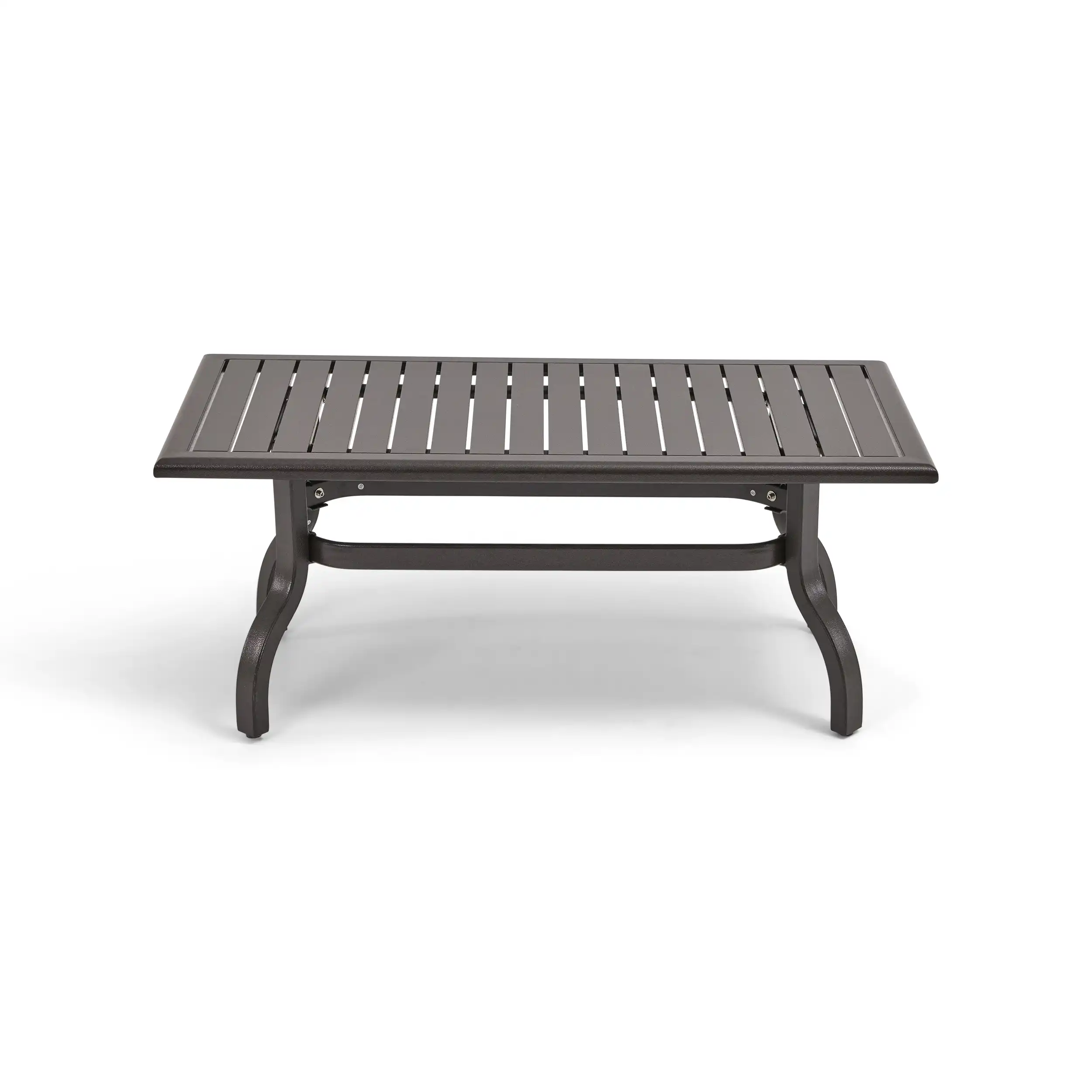 26"x48" Rectangle Brown Coffee Table - Image 3