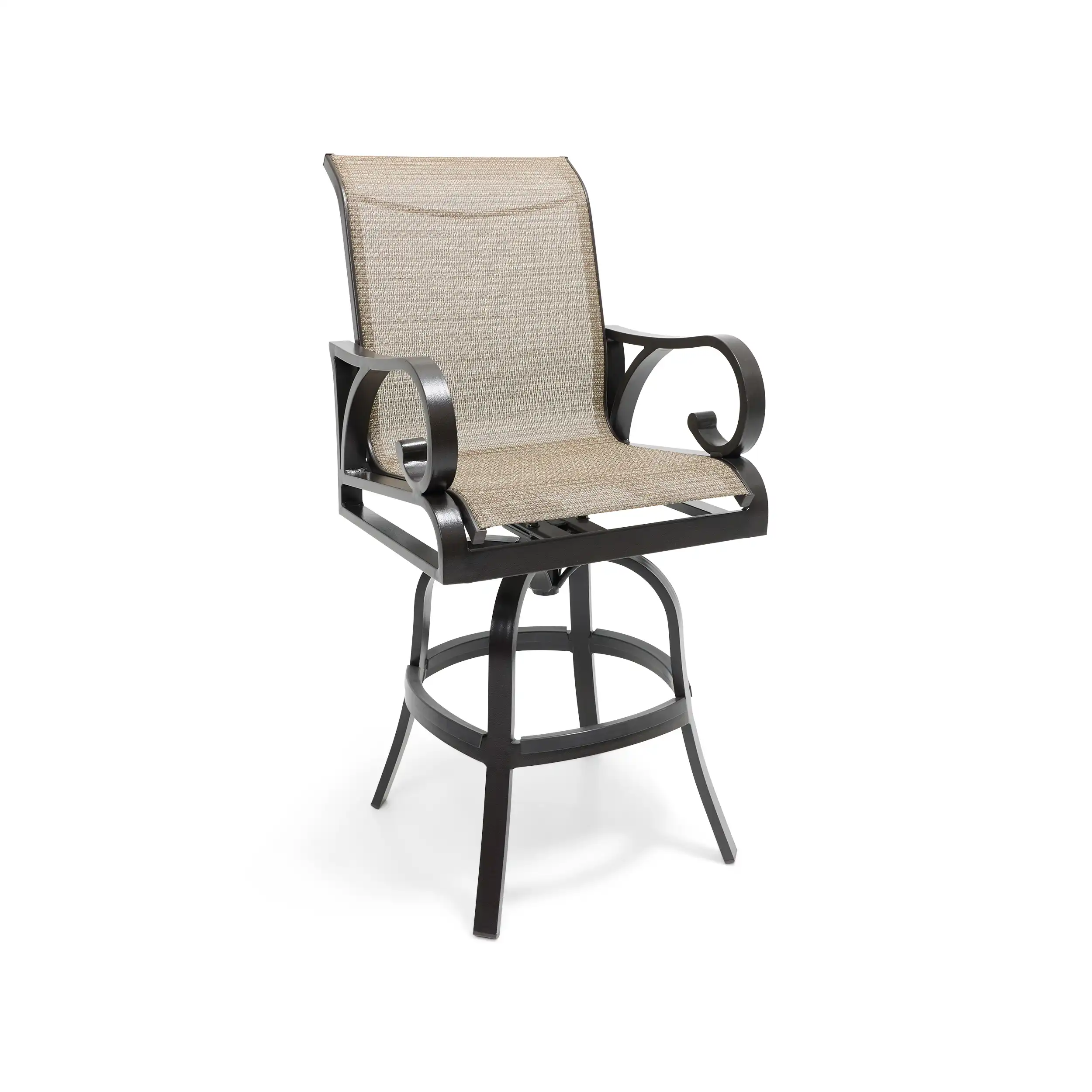 Aberdeen Sling Swivel Barstool - Image 2