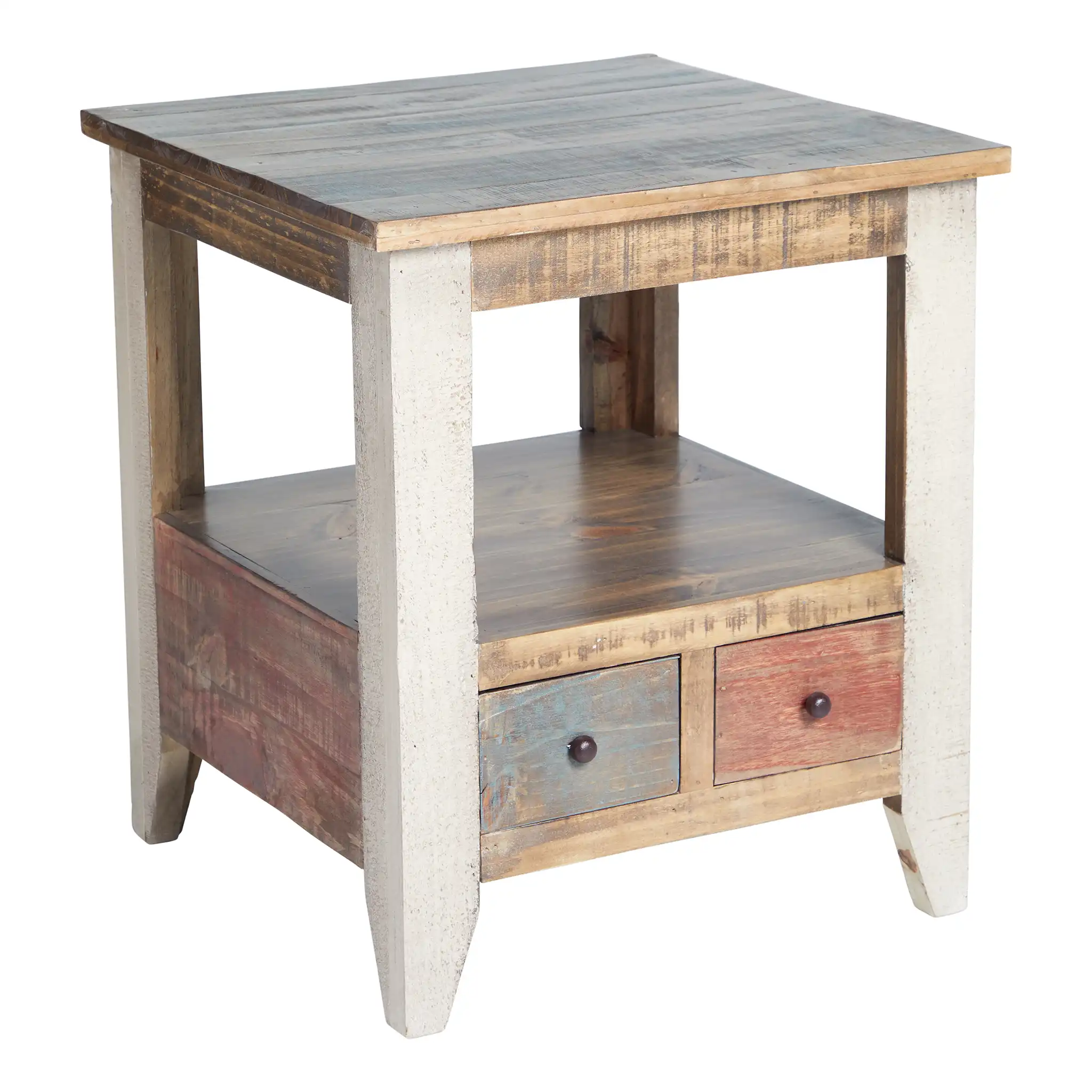 Americana Square End Table