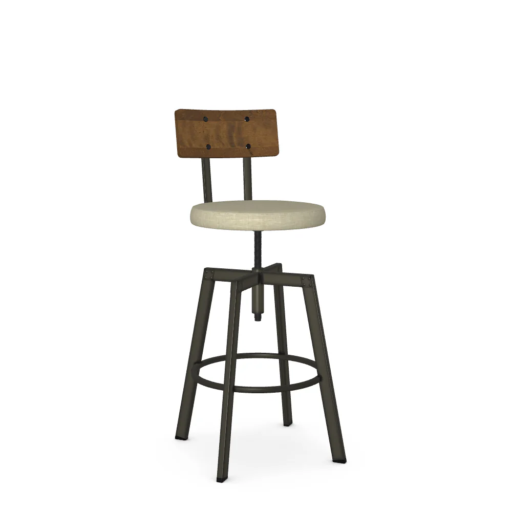 Architect Adjustable Stool - Material Seat