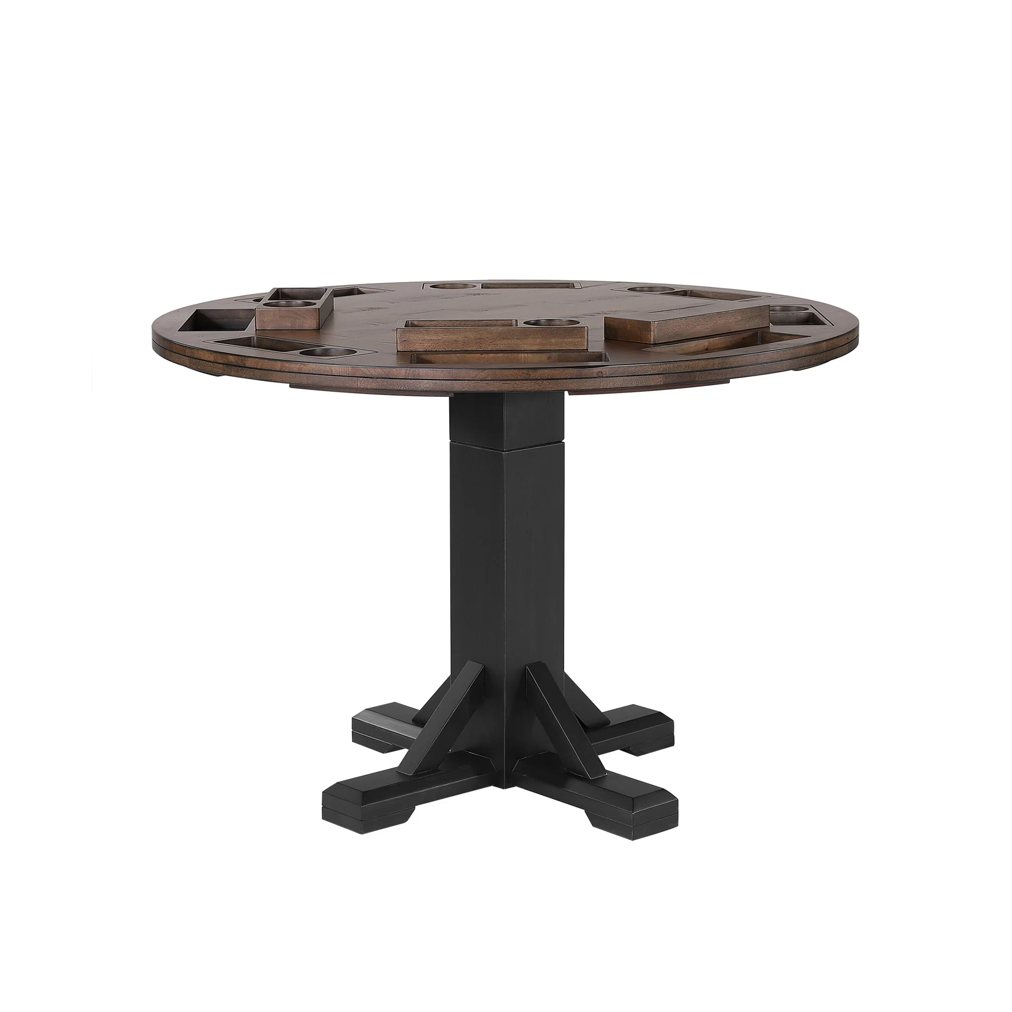 Arlington 5 Piece Drop Leaf Game Table Set - Image 3
