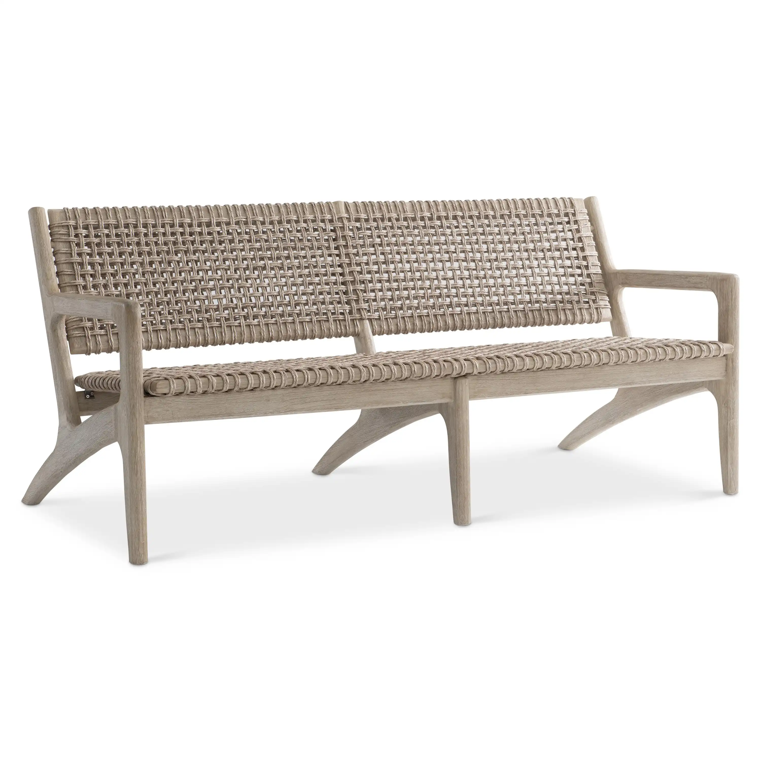 Atlas 5 Piece Woven Sofa Chat Group - Image 6