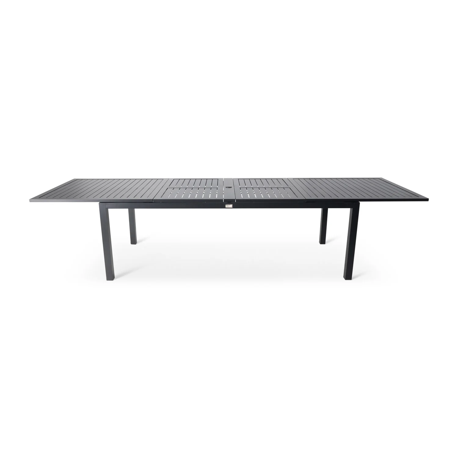 Capri 11 Piece Black Sling Dining Group - Image 15