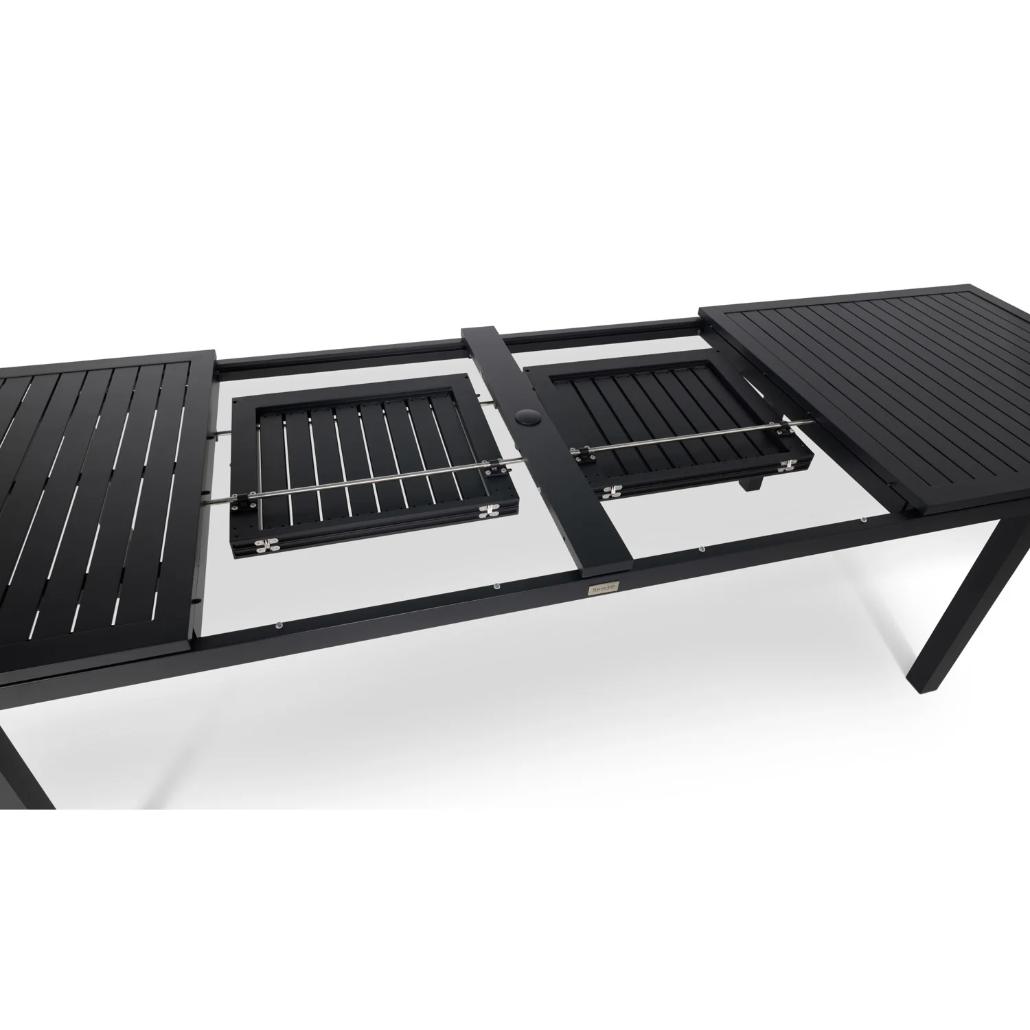 Capri 13 Piece Black Sling Dining Group - Image 15