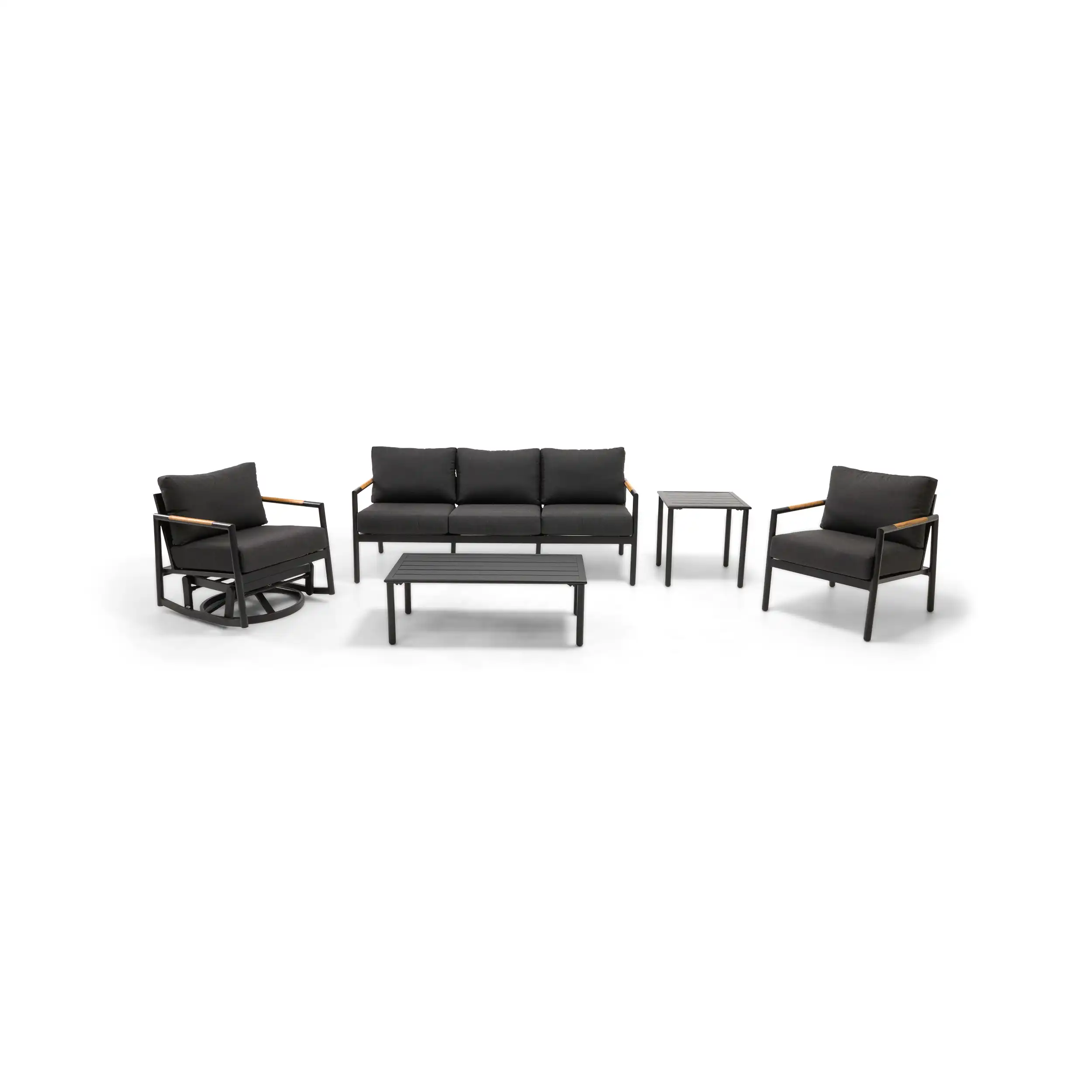 Capri 5 Piece Sofa Chat Group - Image 2