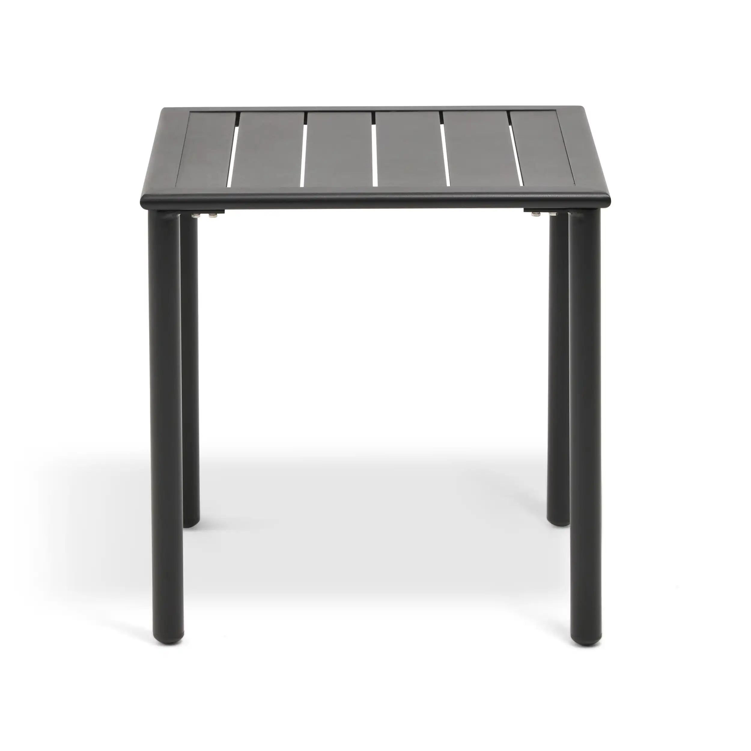 Capri 22" Square Black End Table - Image 3