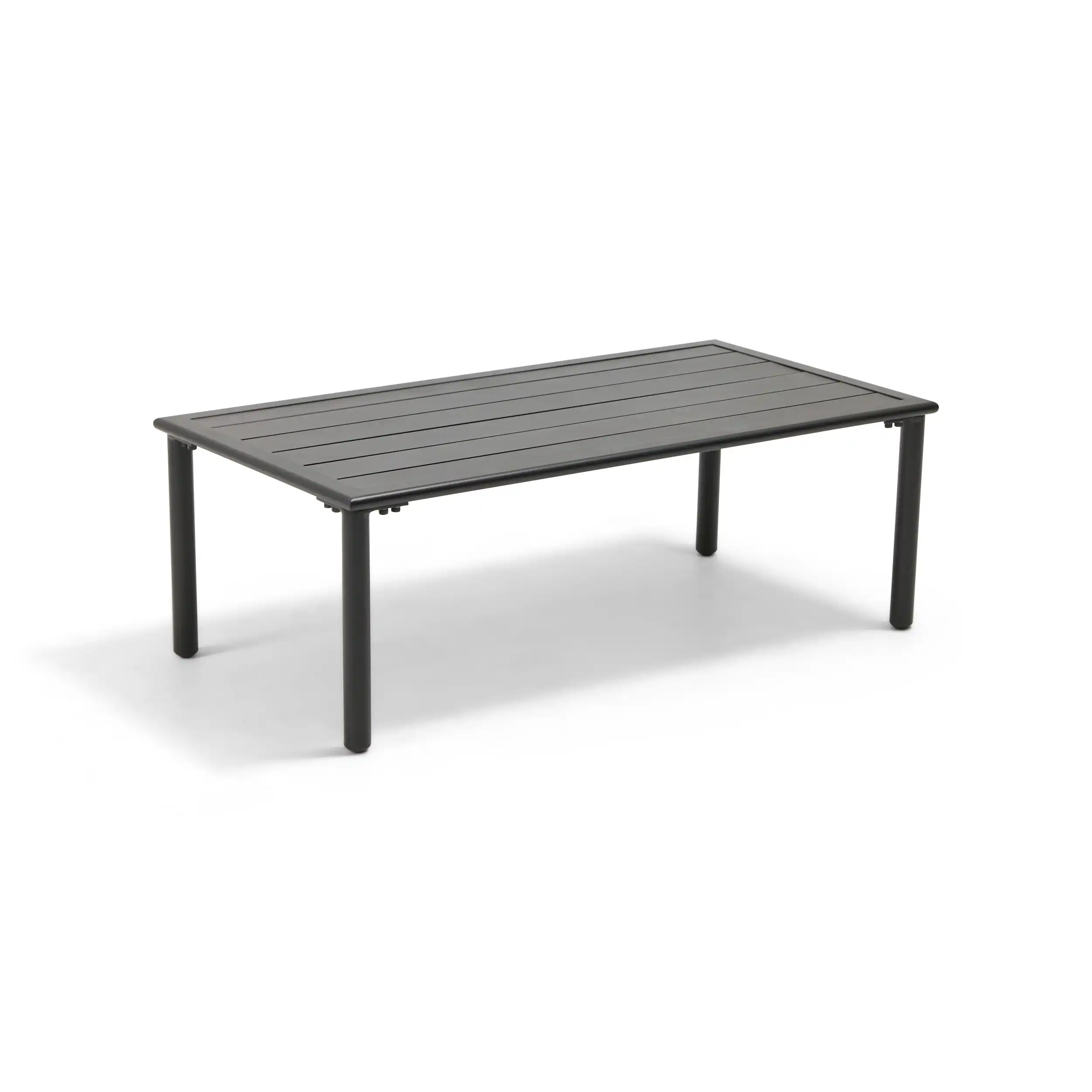 Capri 22"x42" Rectangle Black Coffee Table - Image 2