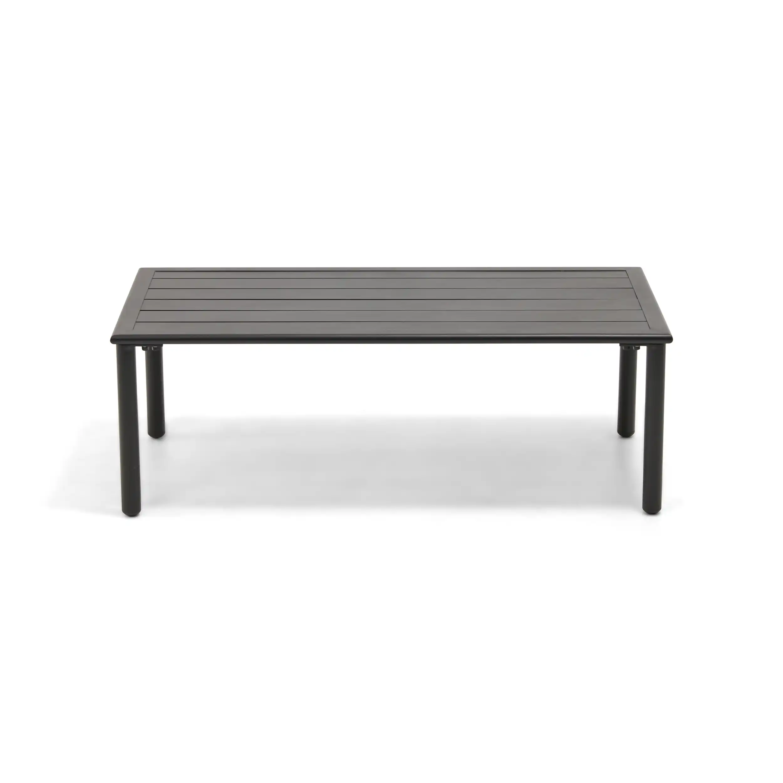 Capri 22"x42" Rectangle Black Coffee Table - Image 3