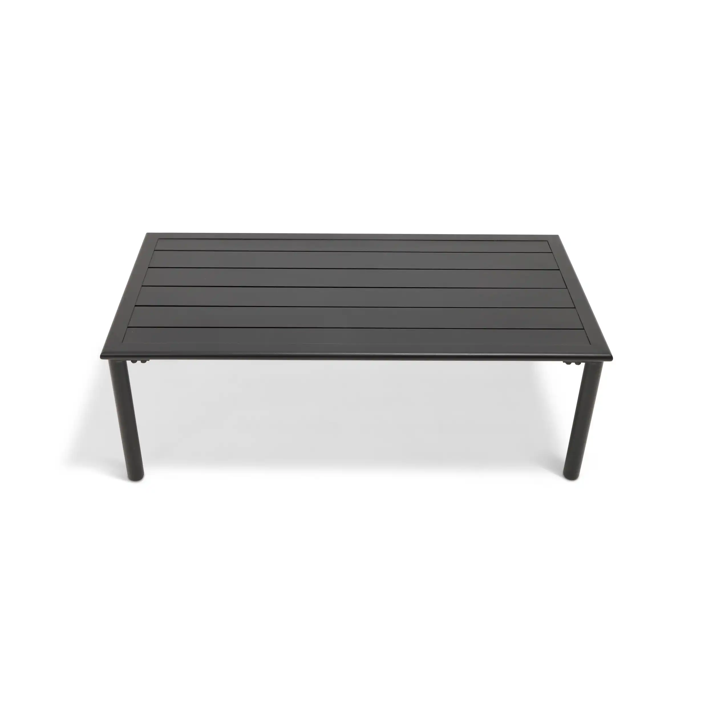 Capri 22"x42" Rectangle Black Coffee Table - Image 4