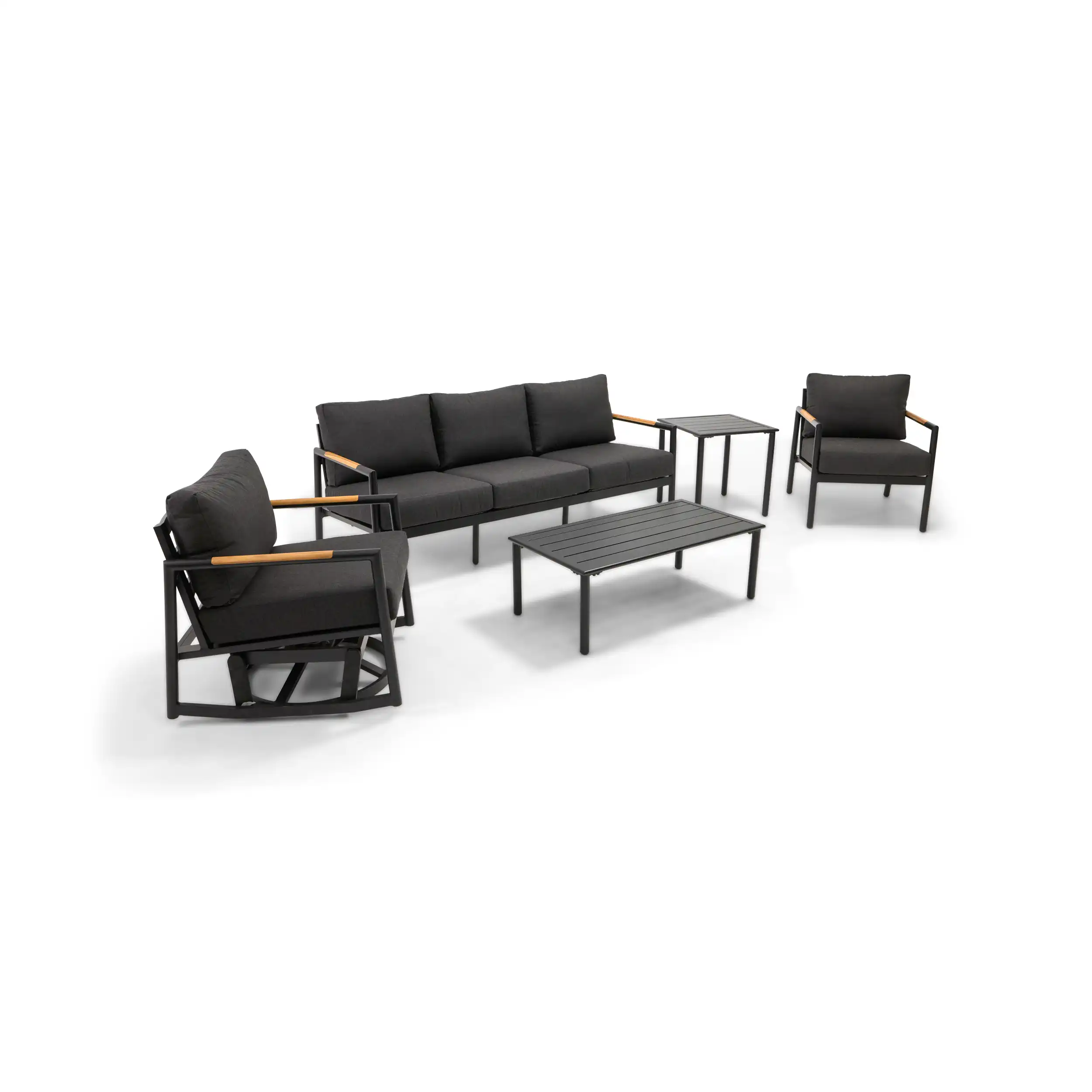 Capri 5 Piece Sofa Chat Group - Image 3