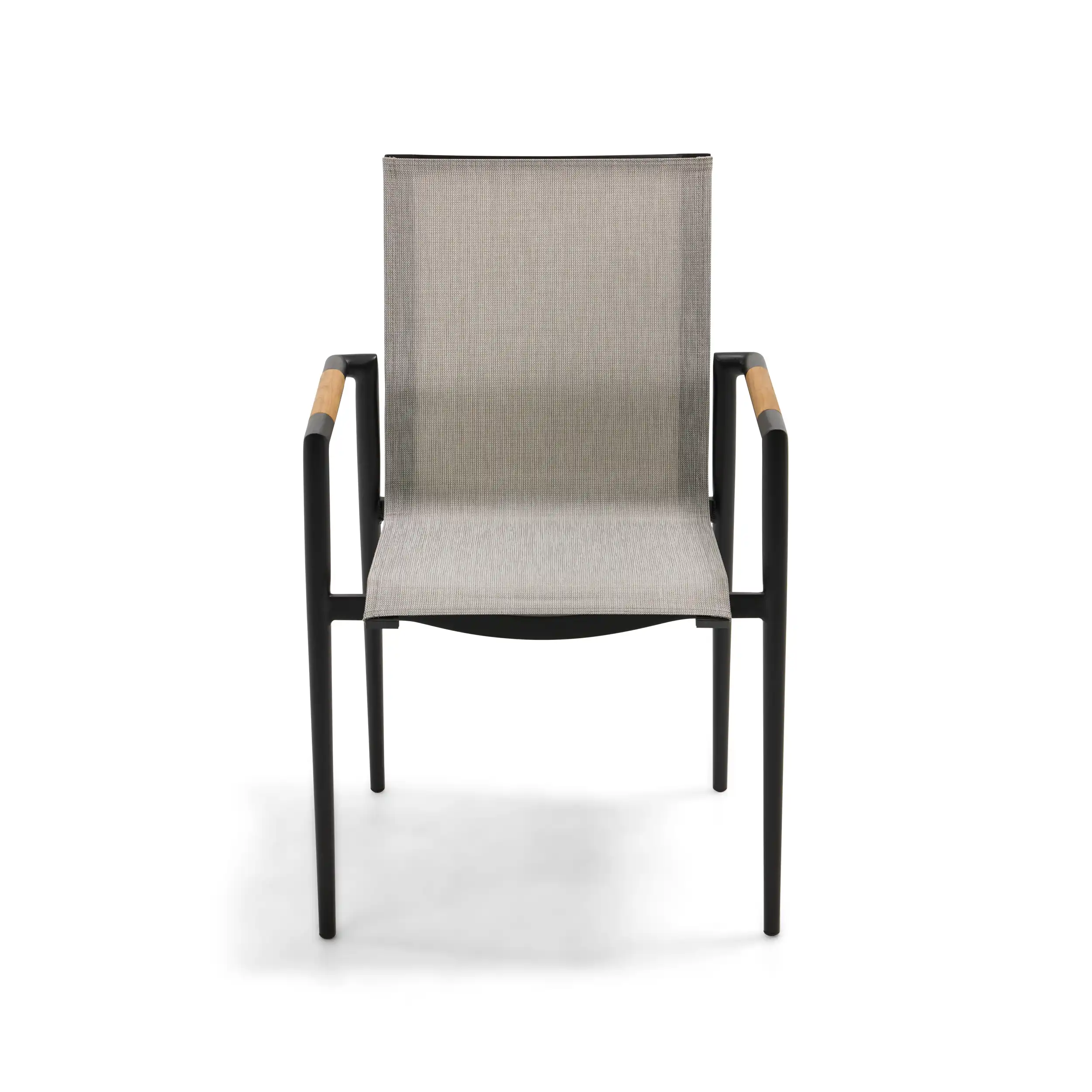 Capri 5 Piece Grey Sling Dining Group - Image 10