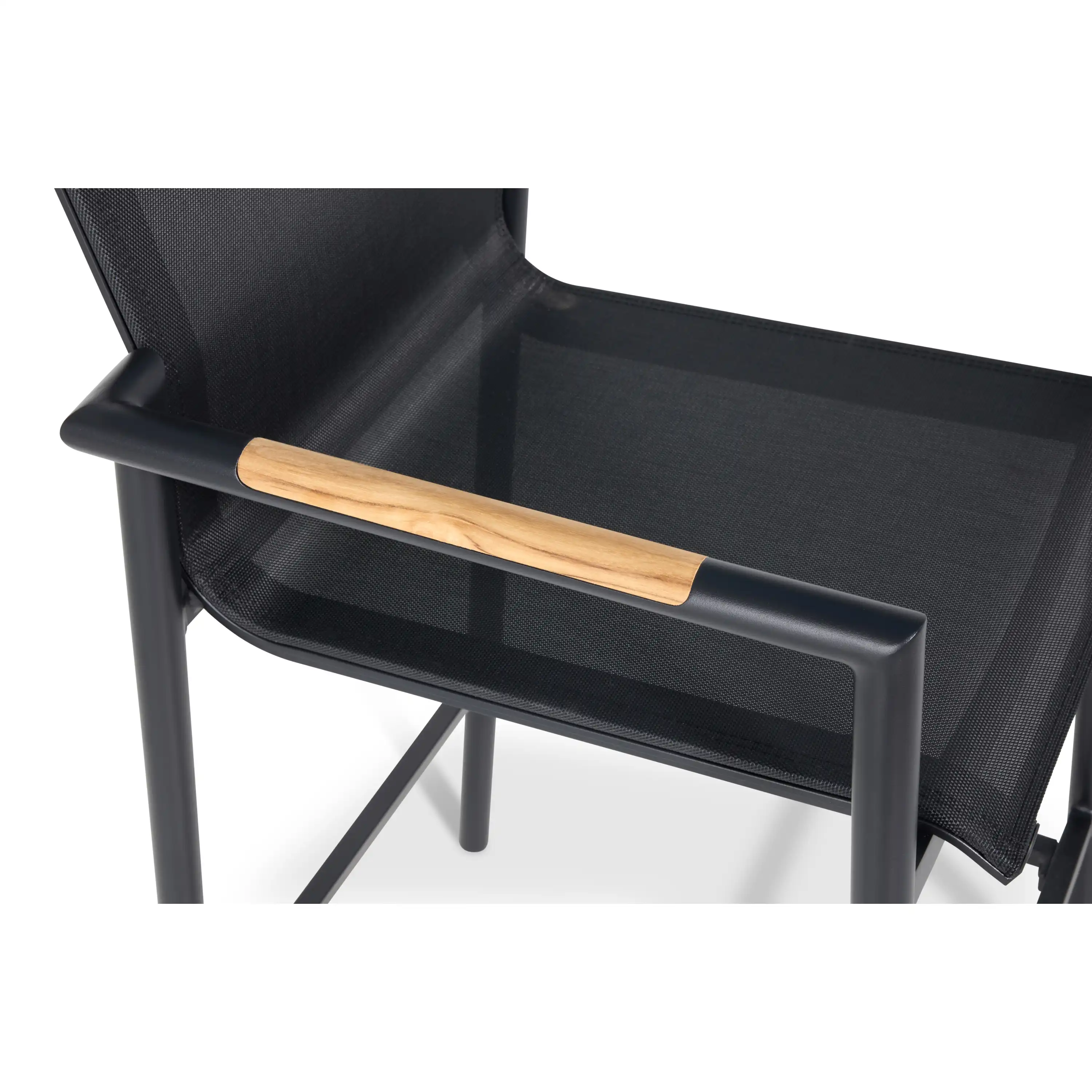 Capri 7 Piece Black Sling Bar Height Group - Image 19