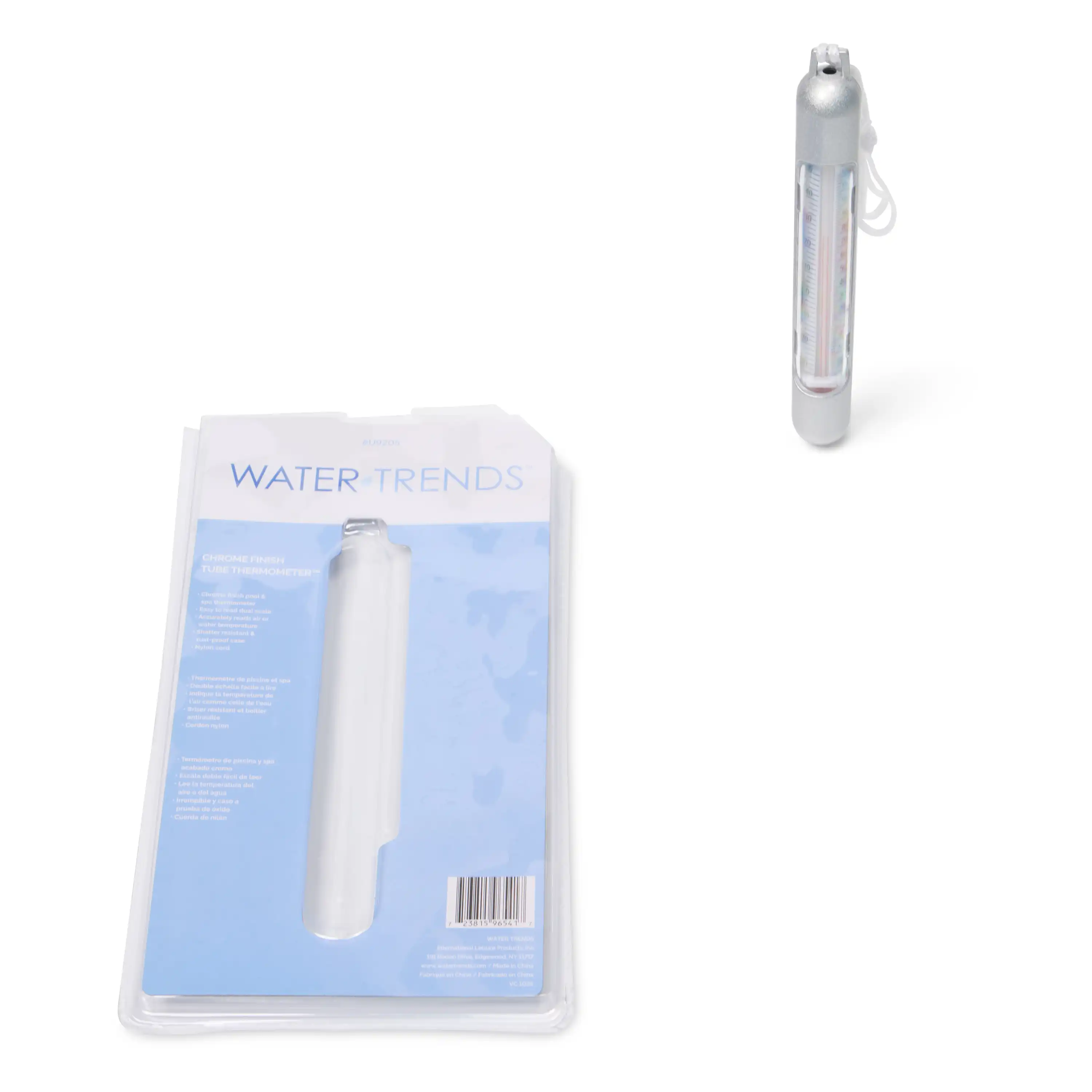 Chrome Tube Thermometer - Image 2