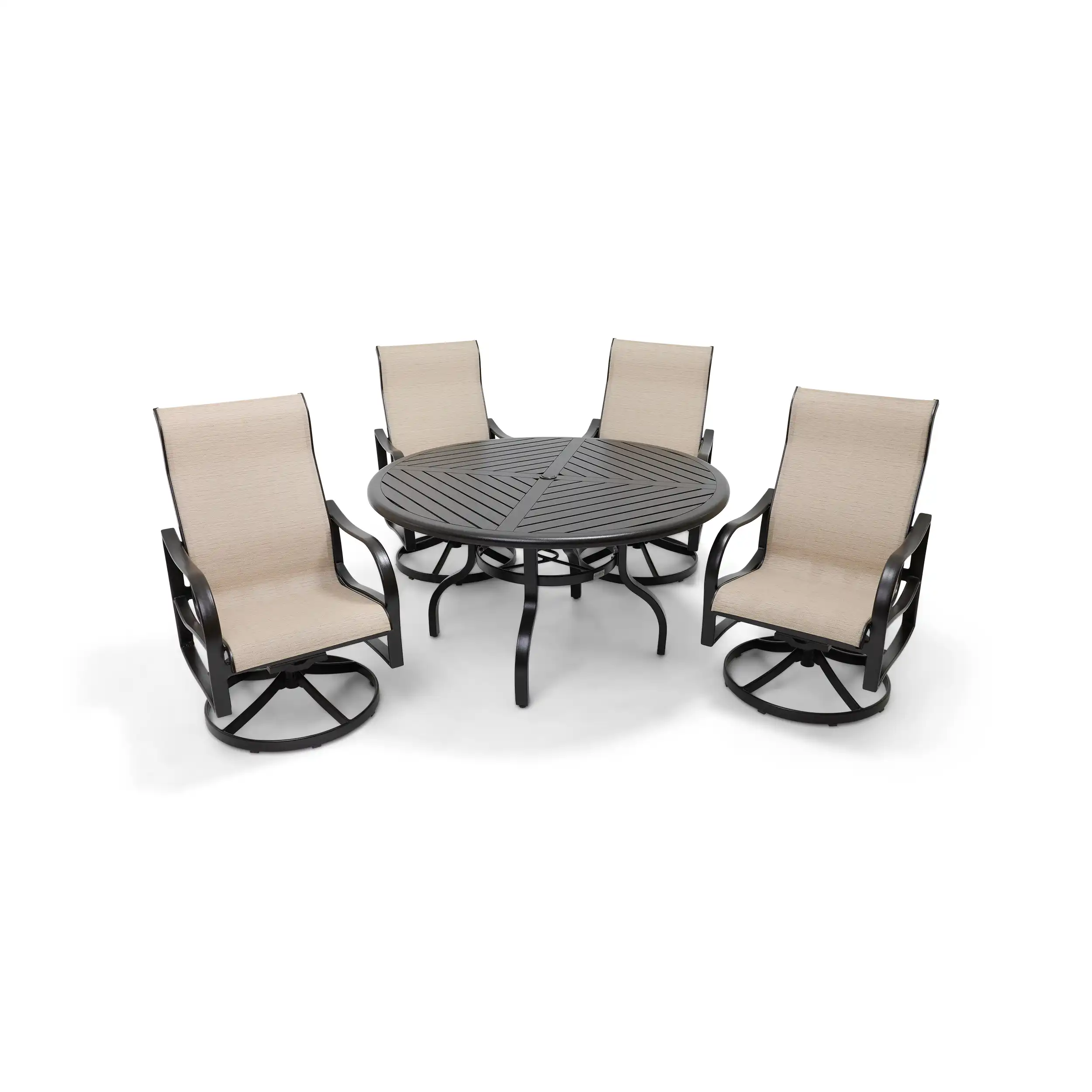 Coastline 5 Piece Scoria Dining Group - Image 4