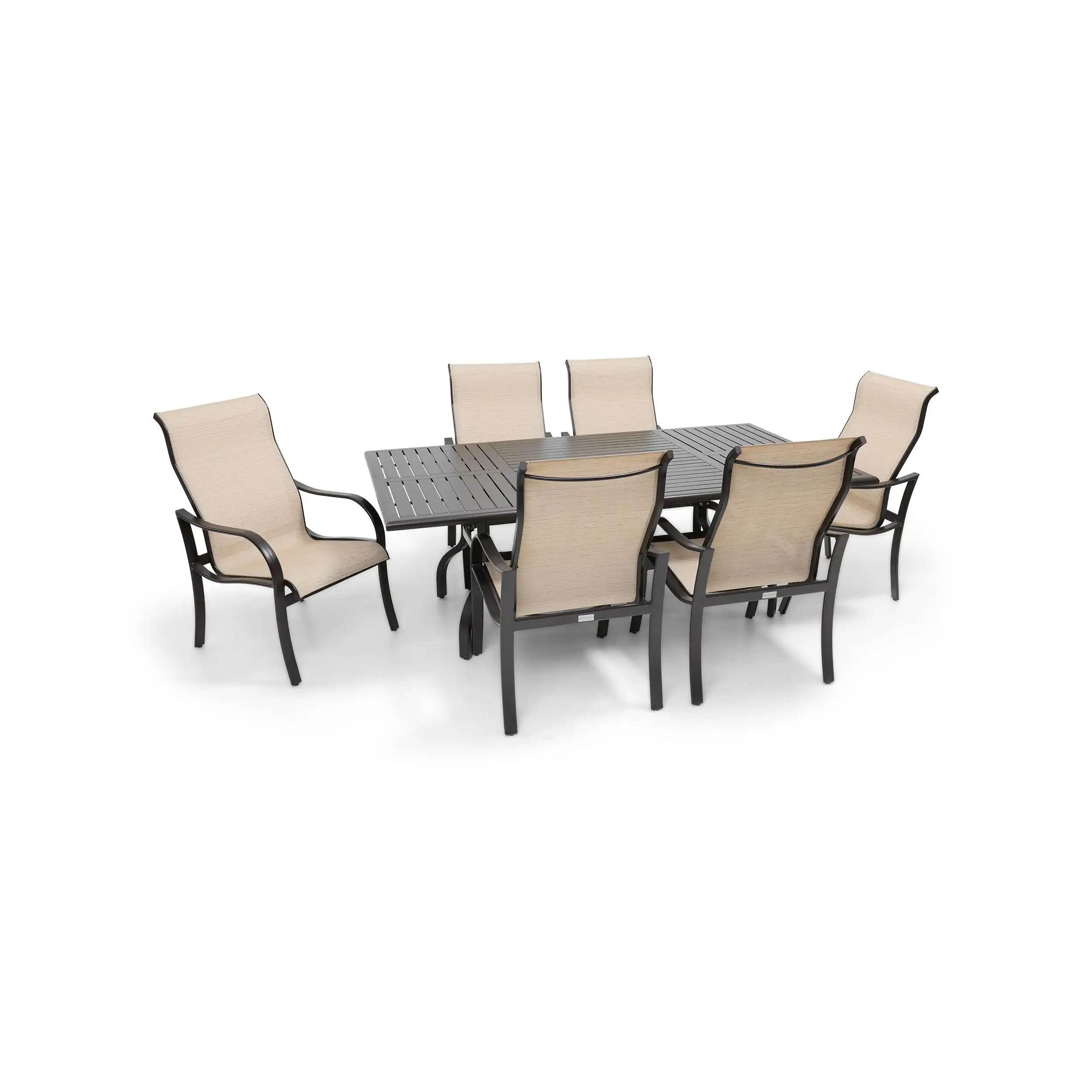 Coastline 7 Piece Scoria Dining Group - Image 2