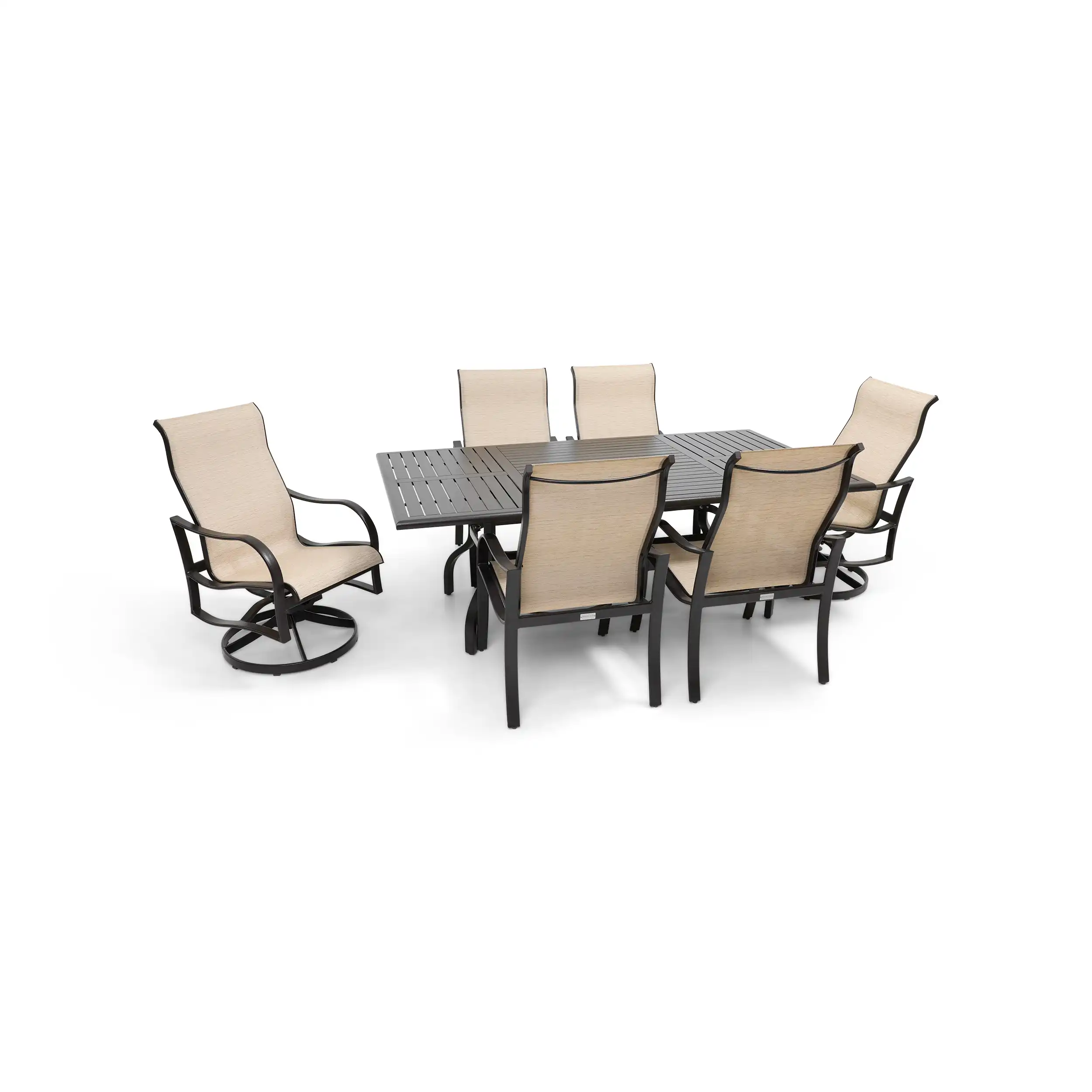Coastline 7 Piece Scoria Dining Group - Image 5
