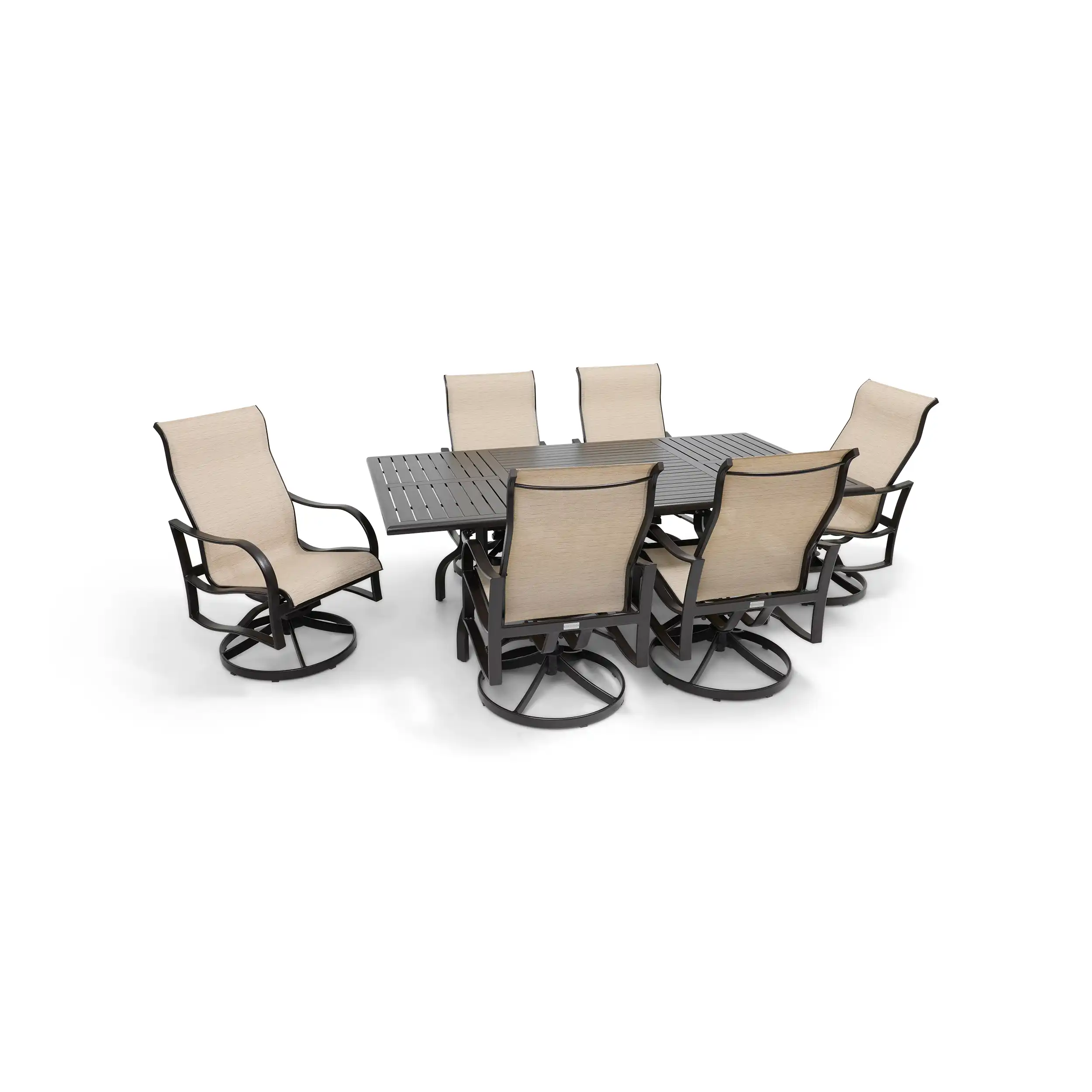 Coastline 7 Piece Scoria Dining Group - Image 6