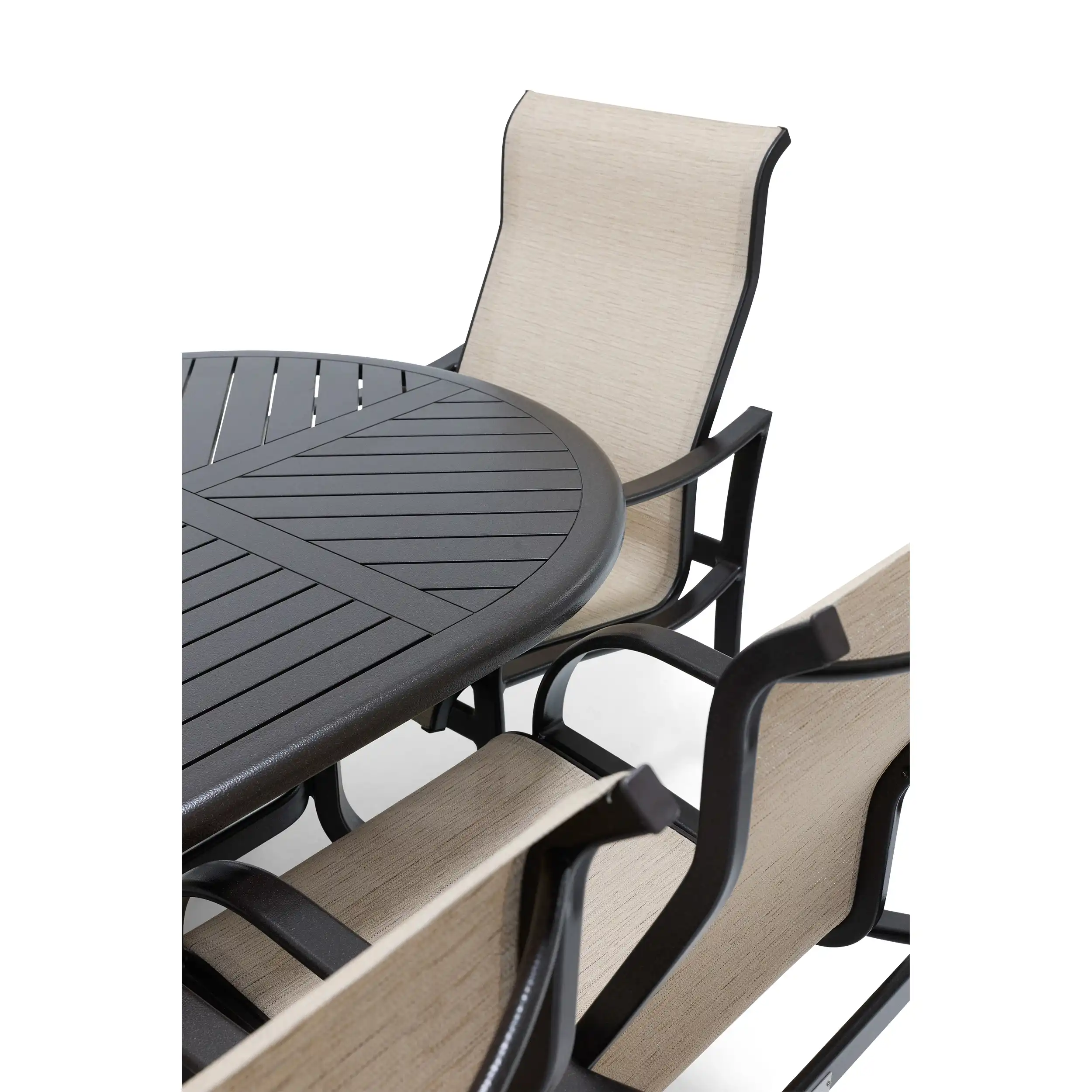 Coastline 7 Piece Scoria Oval Dining Group - Image 12
