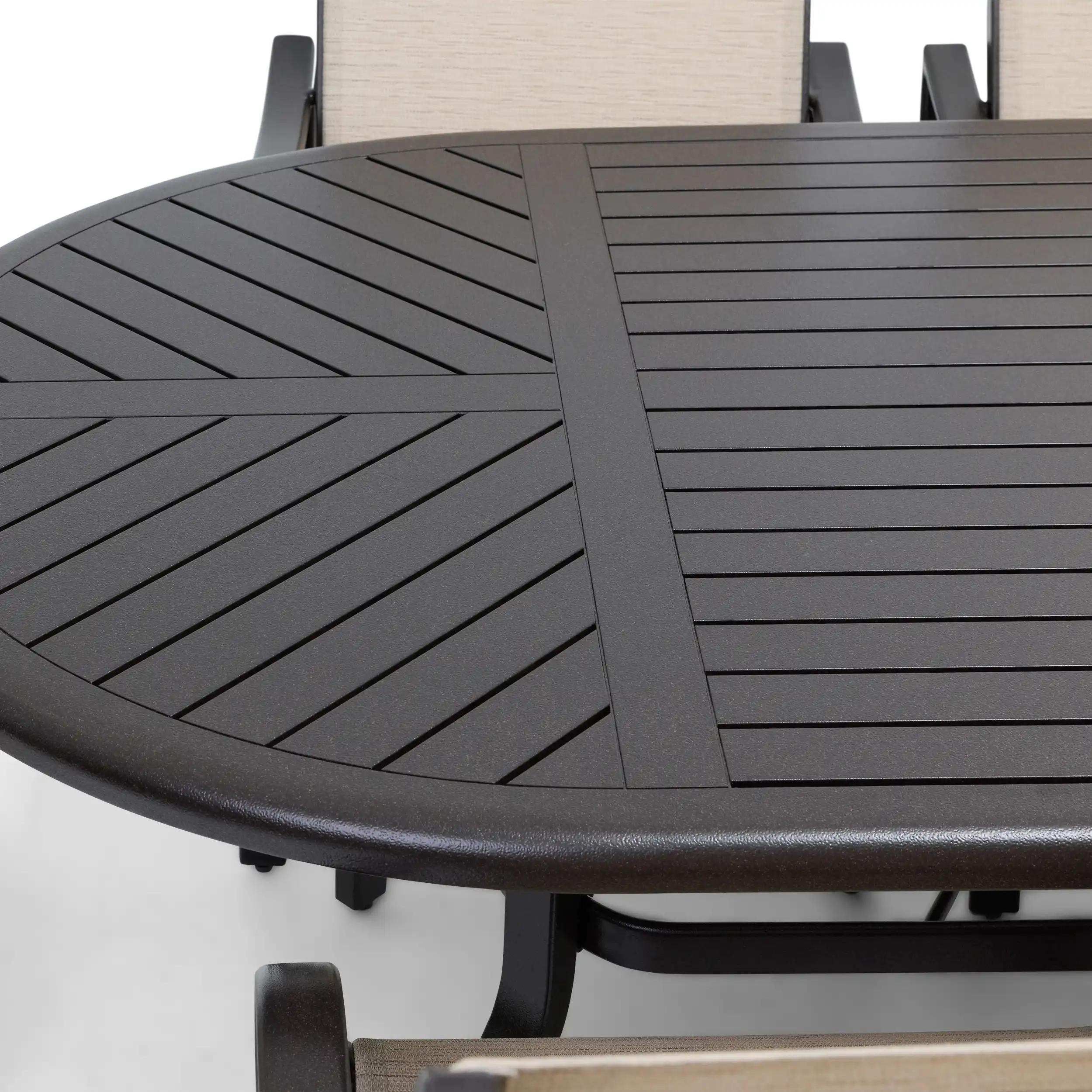 Coastline 7 Piece Scoria Oval Dining Group - Image 8