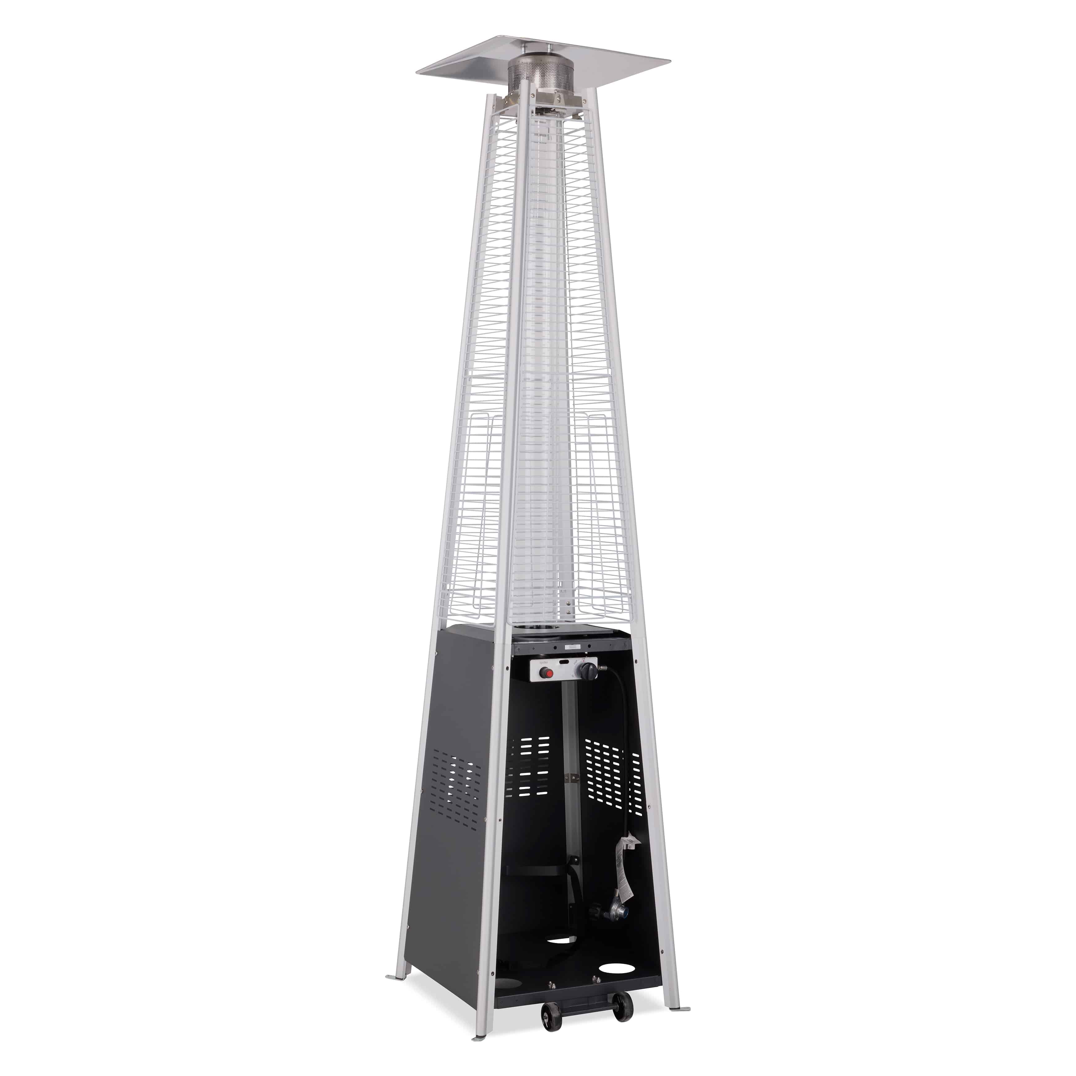 Commercial Glass Tube 40K BTU Patio Heater - Black - Image 4