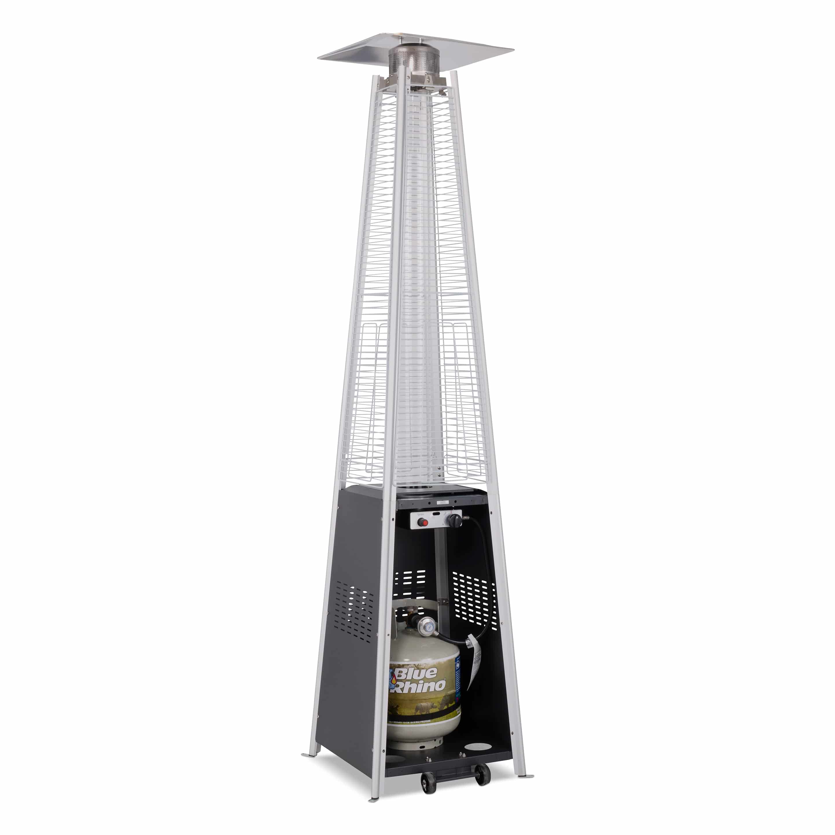 Commercial Glass Tube 40K BTU Patio Heater - Black - Image 5
