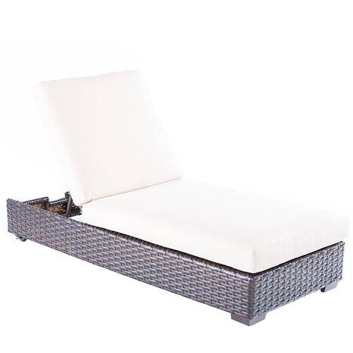 Contempo Woven Chaise Lounge W/ Cushion - Image 2