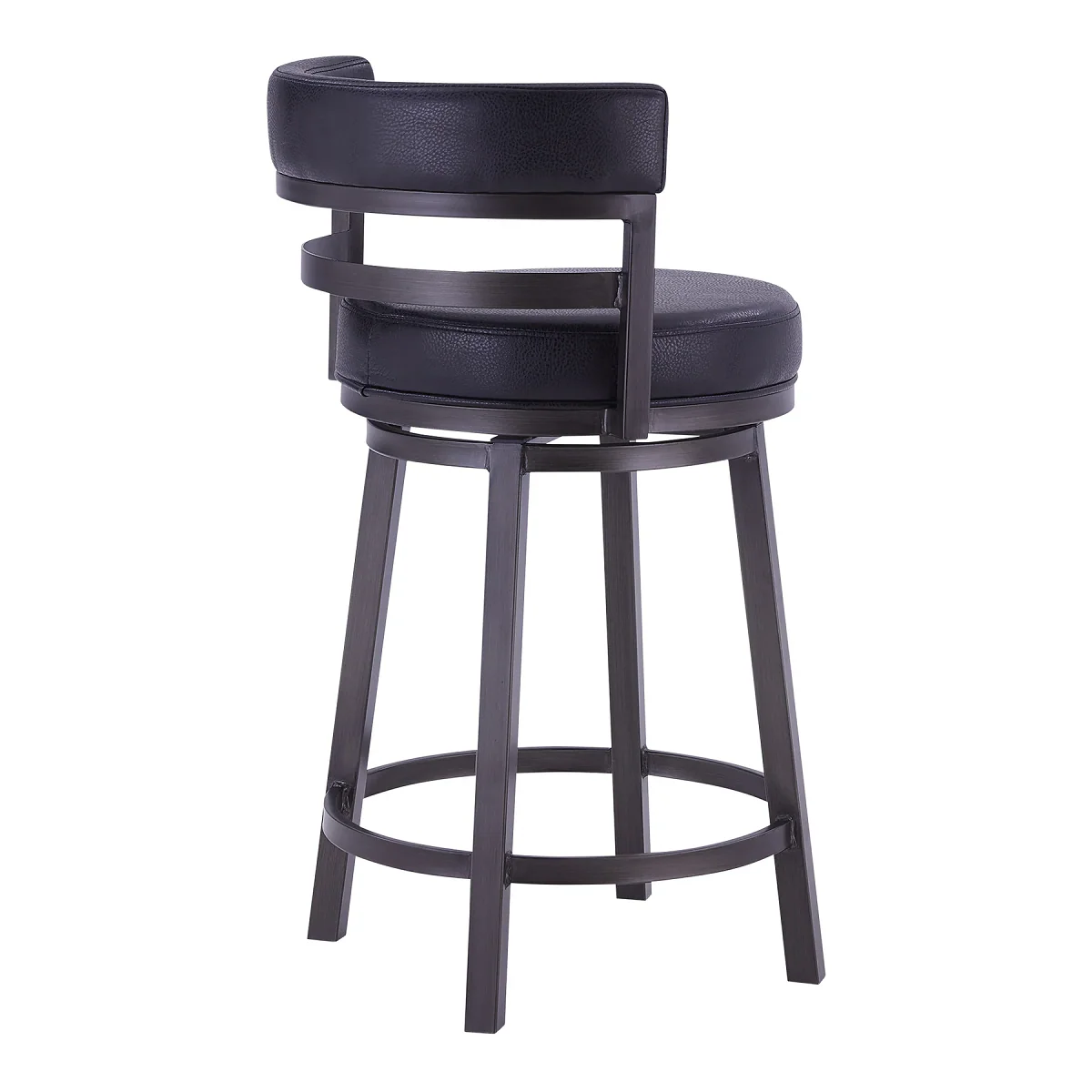 Destin Swivel 30" Barstool - Mineral/Black - Image 3