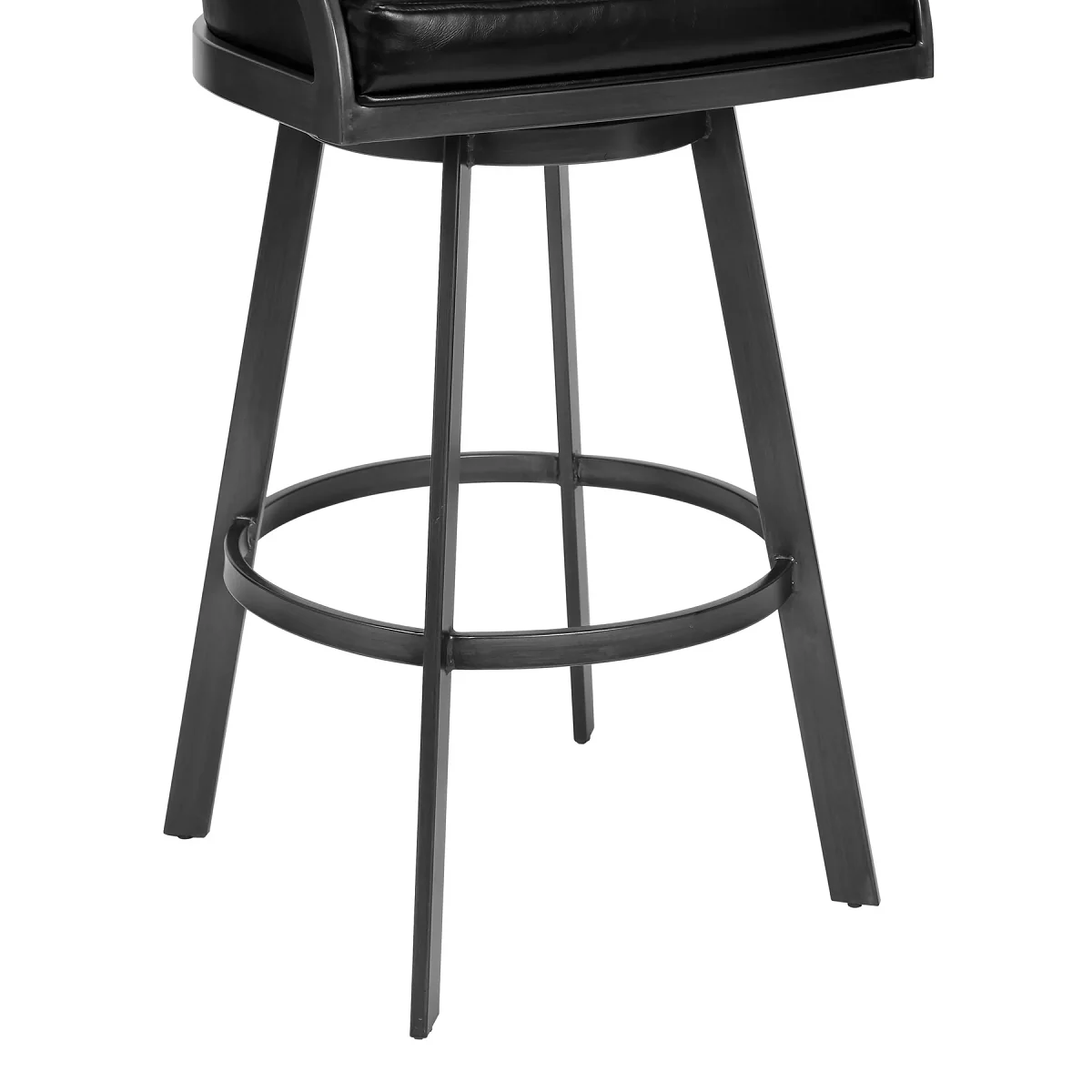 Dothan Swivel 30" Barstool - Mineral/Black - Image 5