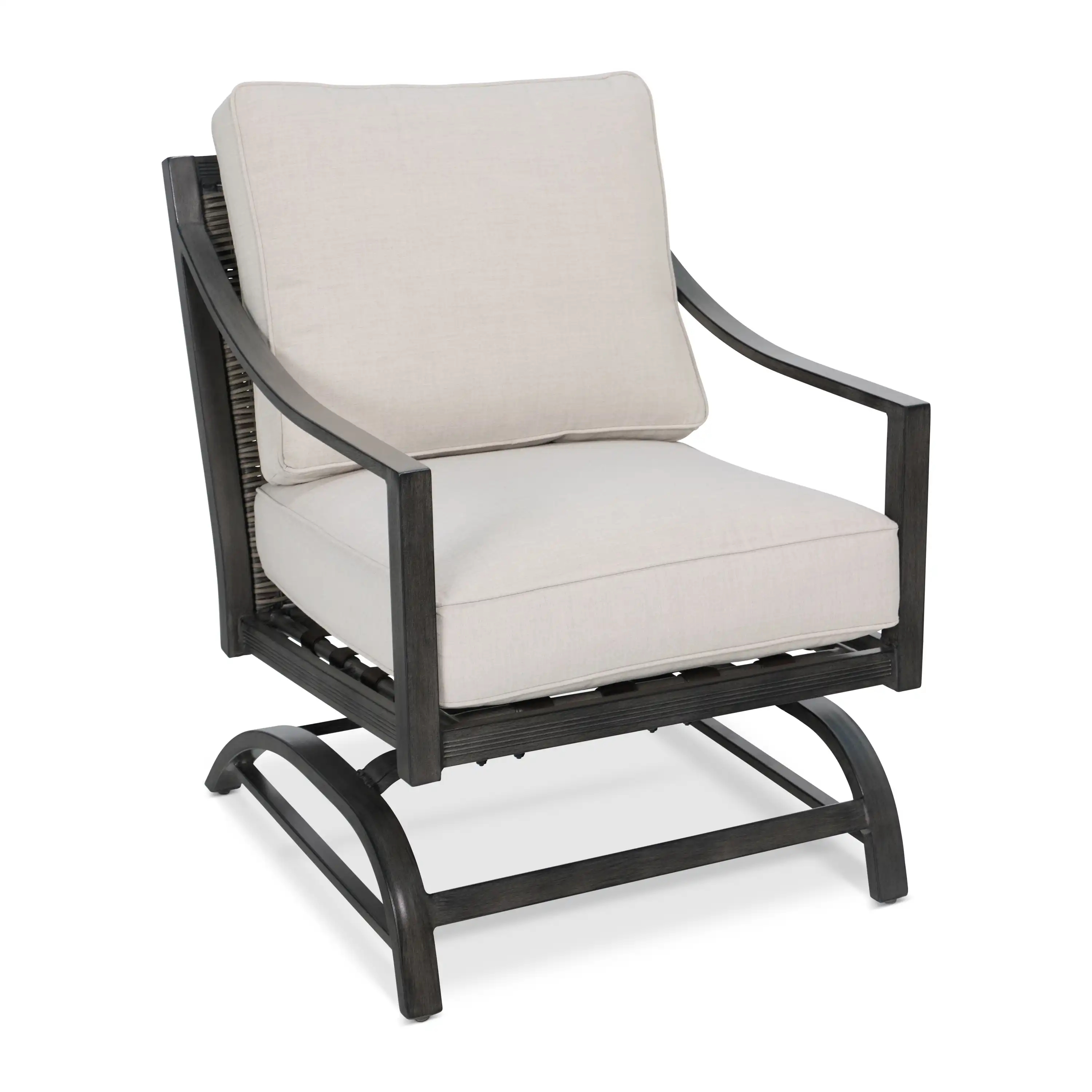 Drake Aluminum 3 Piece Woven Sofa Group - Image 10