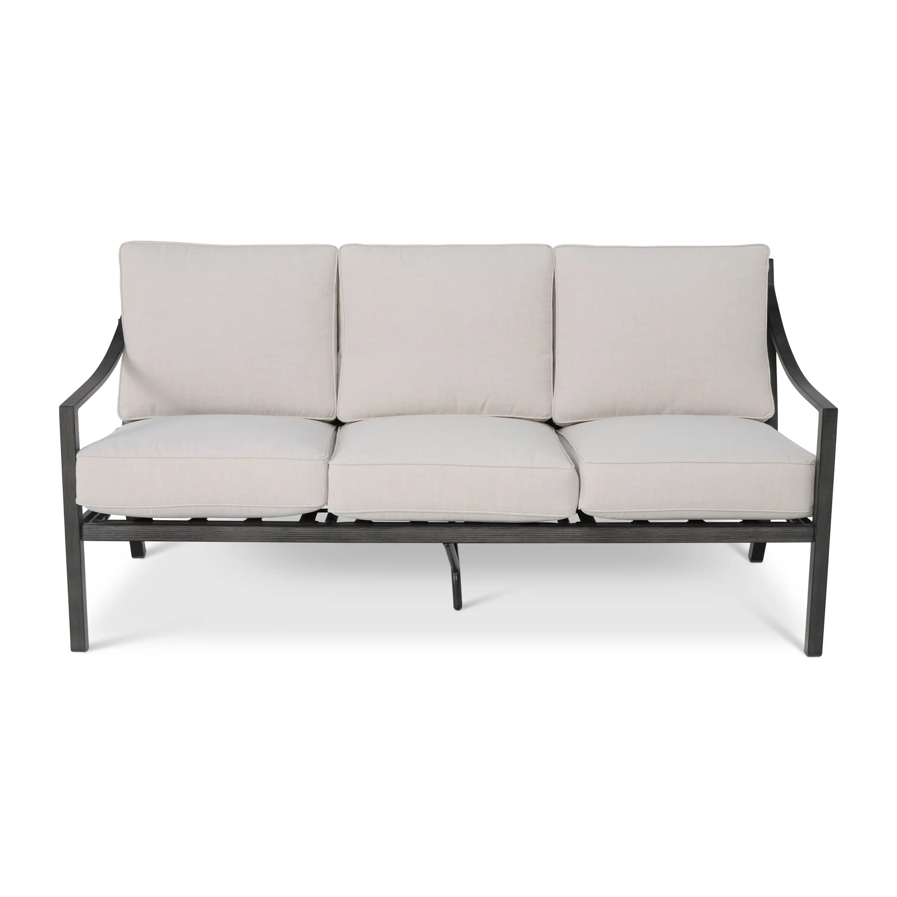 Drake Aluminum 3 Piece Woven Sofa Group - Image 3
