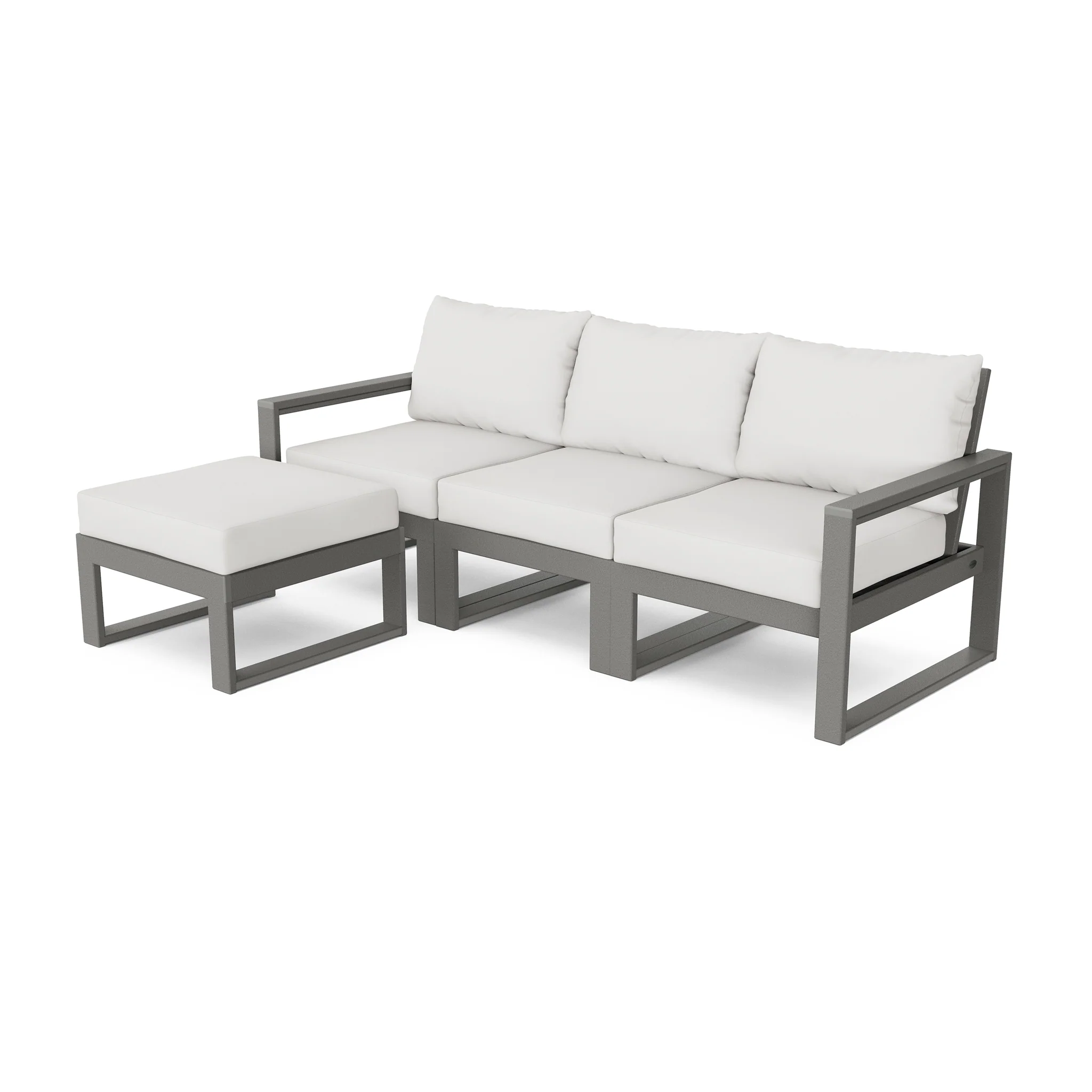 Edge 4 Piece Modular Seating Set W/ Ottoman - Image 3
