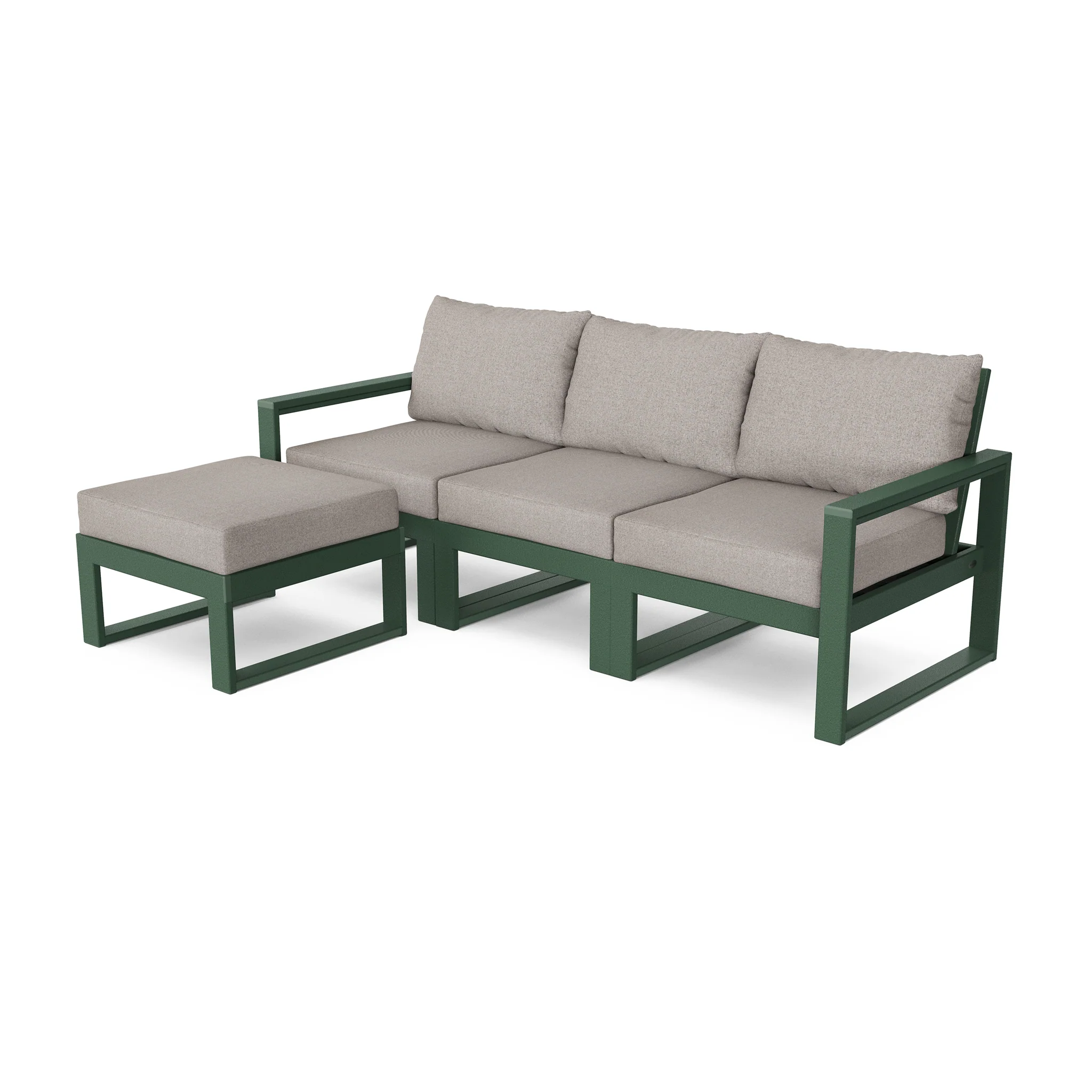 Edge 4 Piece Modular Seating Set W/ Ottoman - Image 6